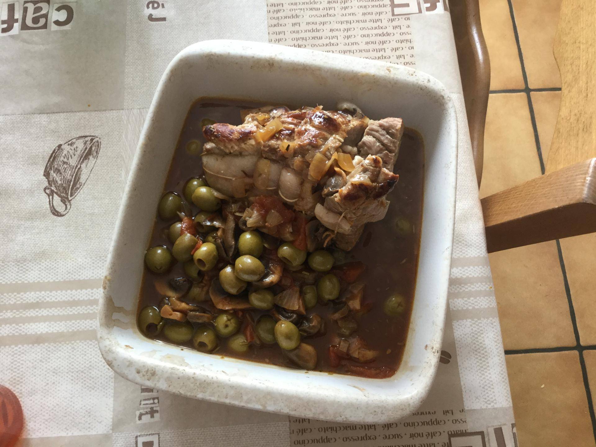 Rôti de veau aux olives - Recepten Cookeo | Moulinex