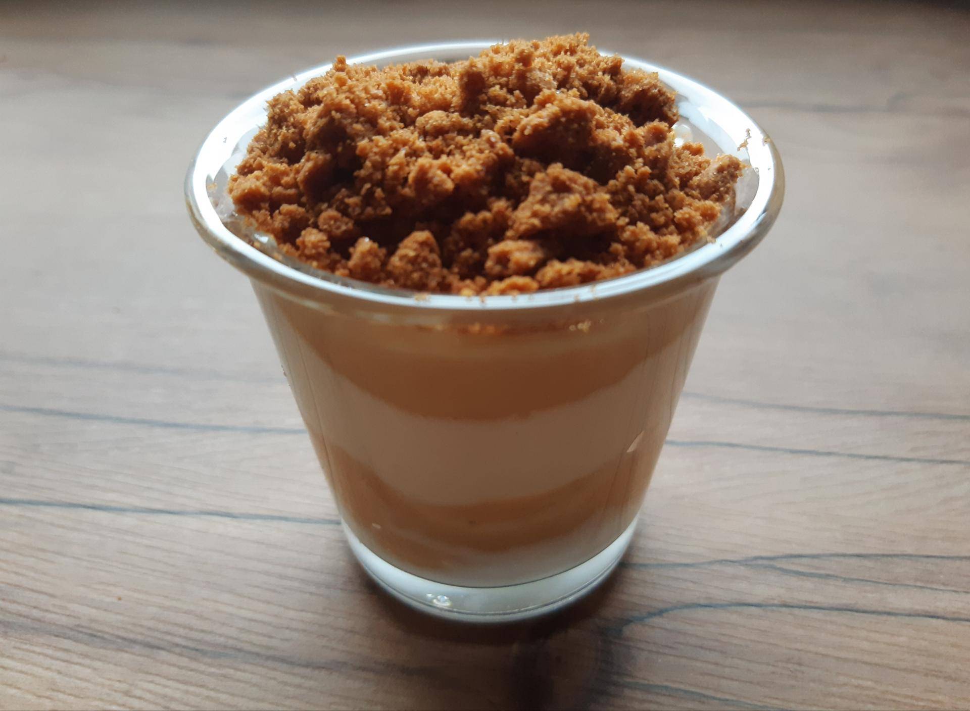 Verrines gourmandes à la confiture de lait, spéculos et bananes - Recette Cookeo | Moulinex