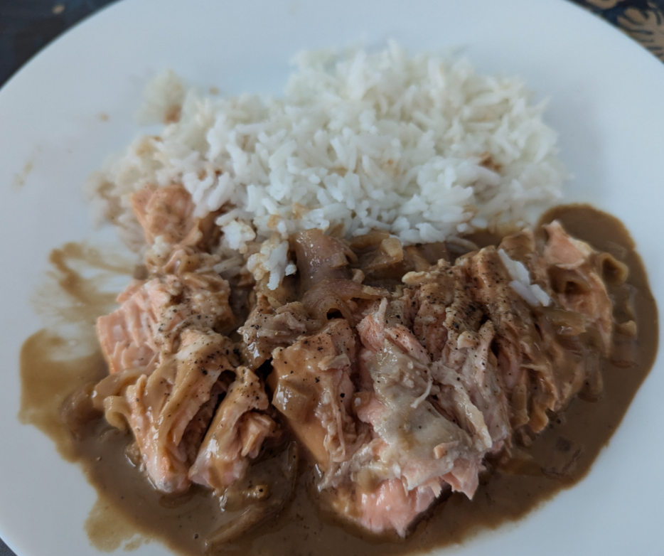 Pavés de saumon échalotes sauce balsamique - Recette Cookeo | Moulinex