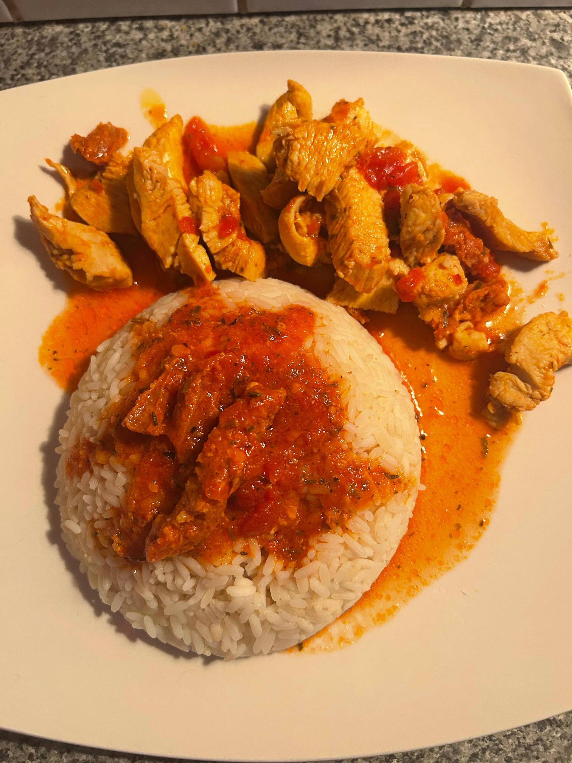 Poulet chorizo tomate - Recepten Cookeo | Moulinex