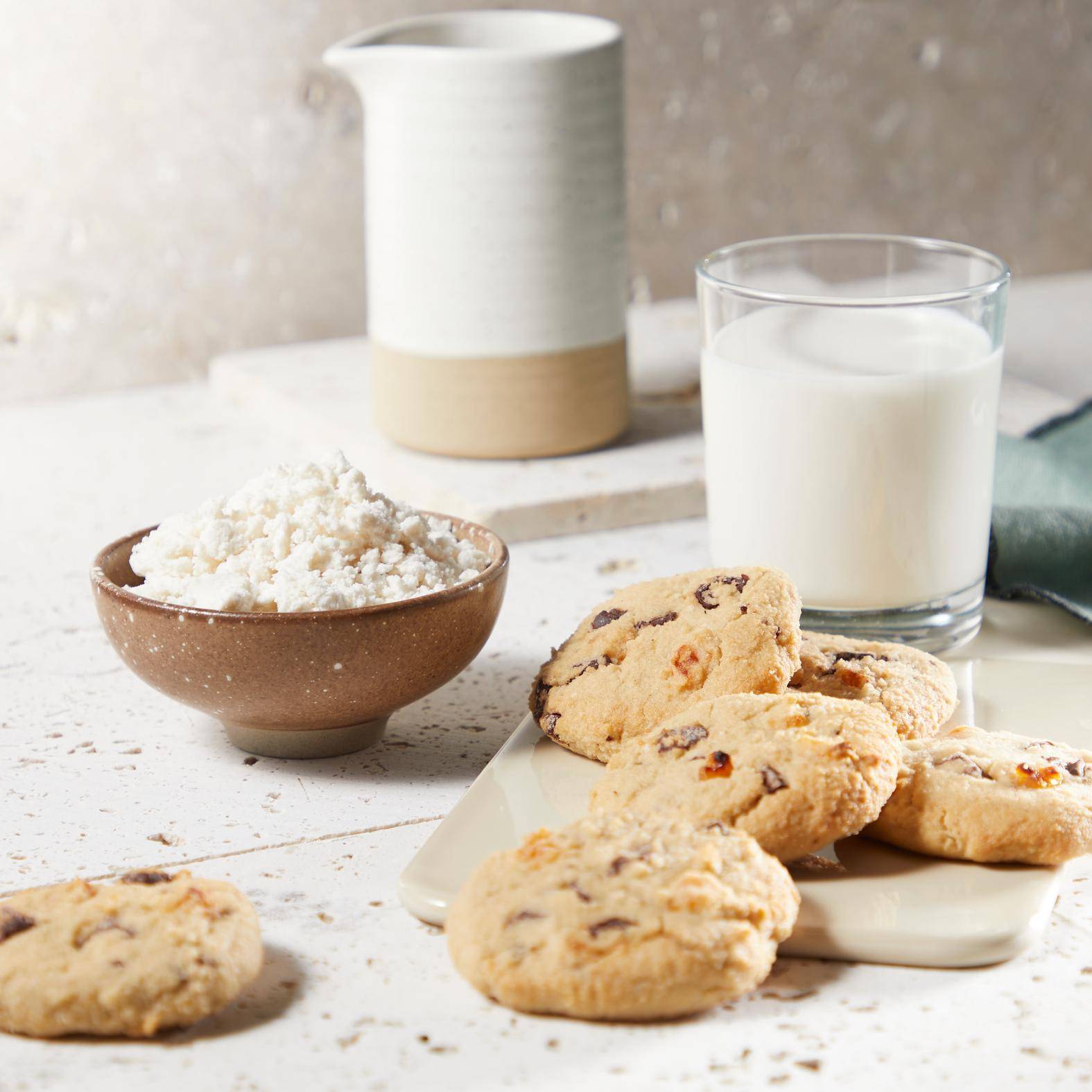 Lait d'amande et cookies à l'okara - Recepten Perfectmix + | Moulinex