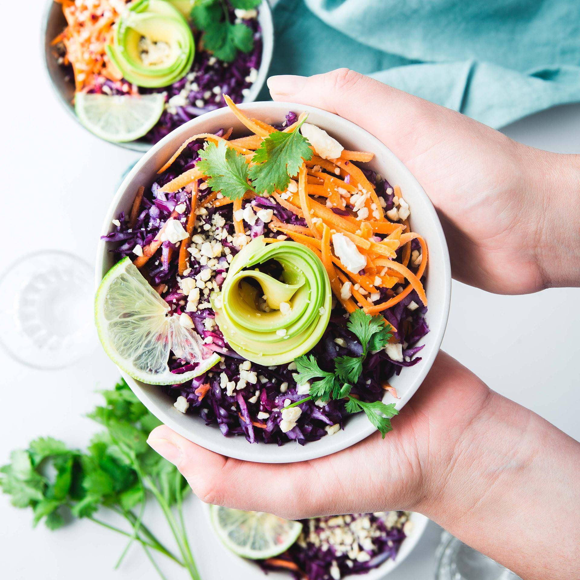 Bowl façon salade thaï - Recette Companion | Moulinex