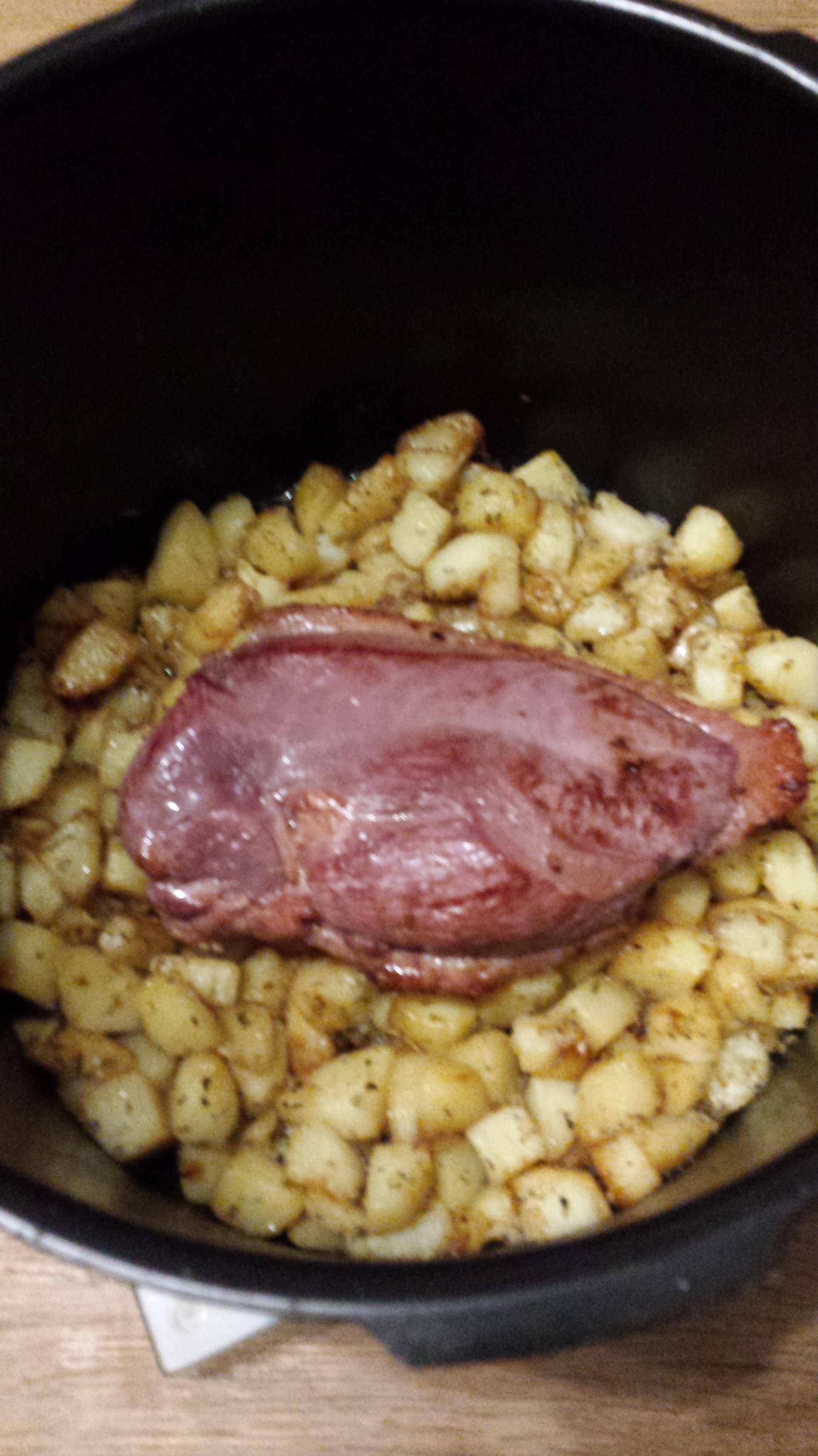 Magret de canard et ses pommes de terre sautées - Recepten Cookeo | Moulinex