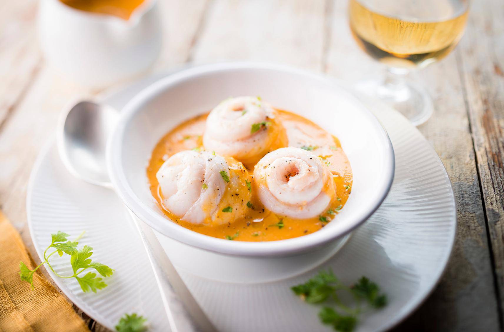 Roulades de sole sauce nantua - Recette Cookeo | Moulinex