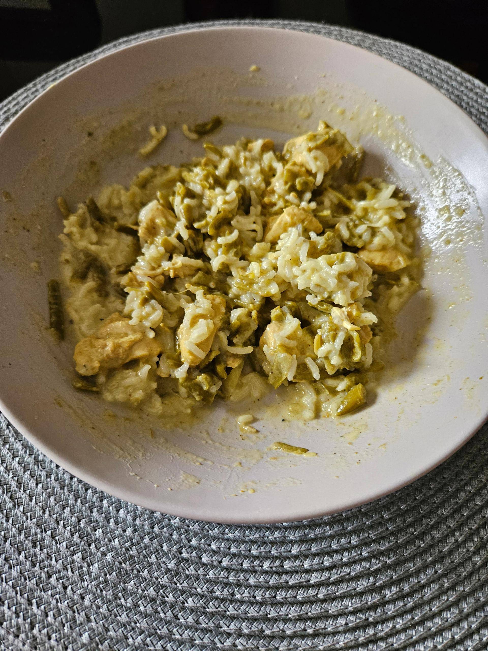 Curry vert poulet haricots - Recepten Cookeo | Moulinex