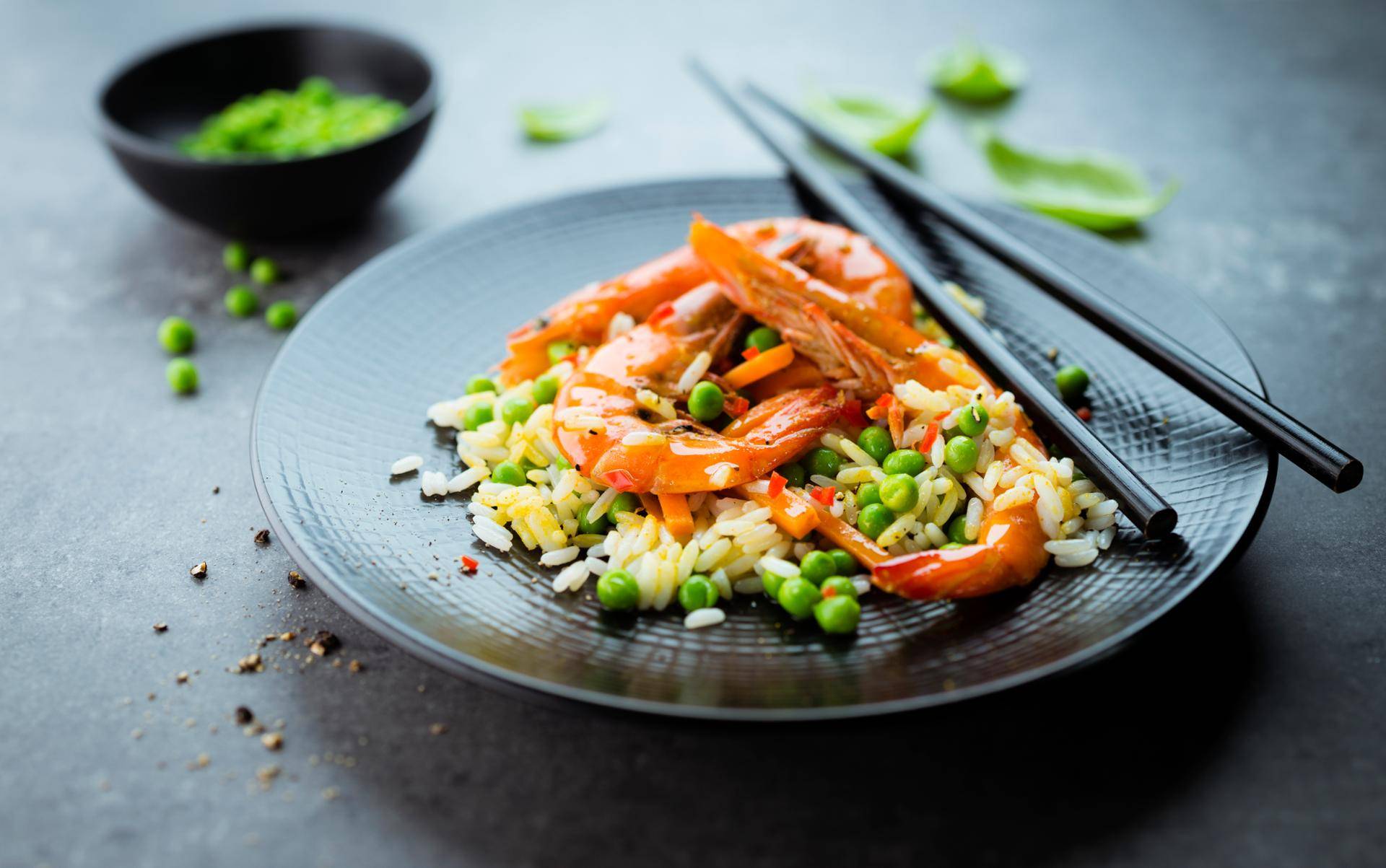 Rijst met garnalen en curry - Recepten Cookeo | Moulinex