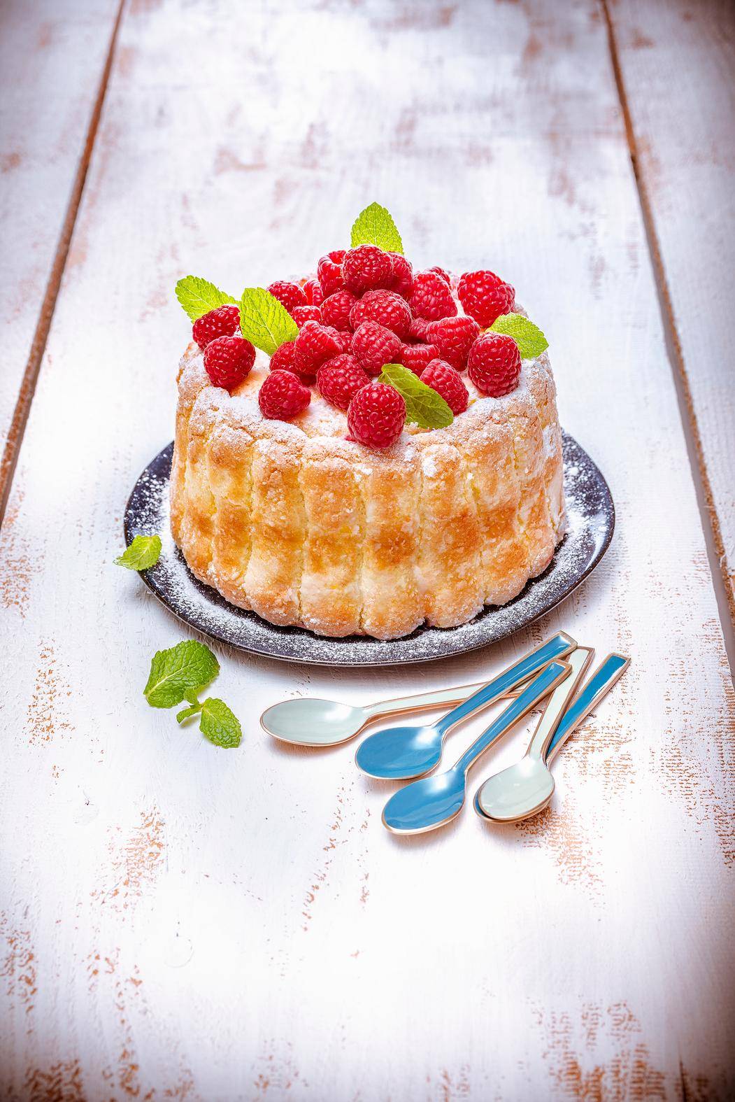 Charlotte à la framboise - Recette Companion | Moulinex