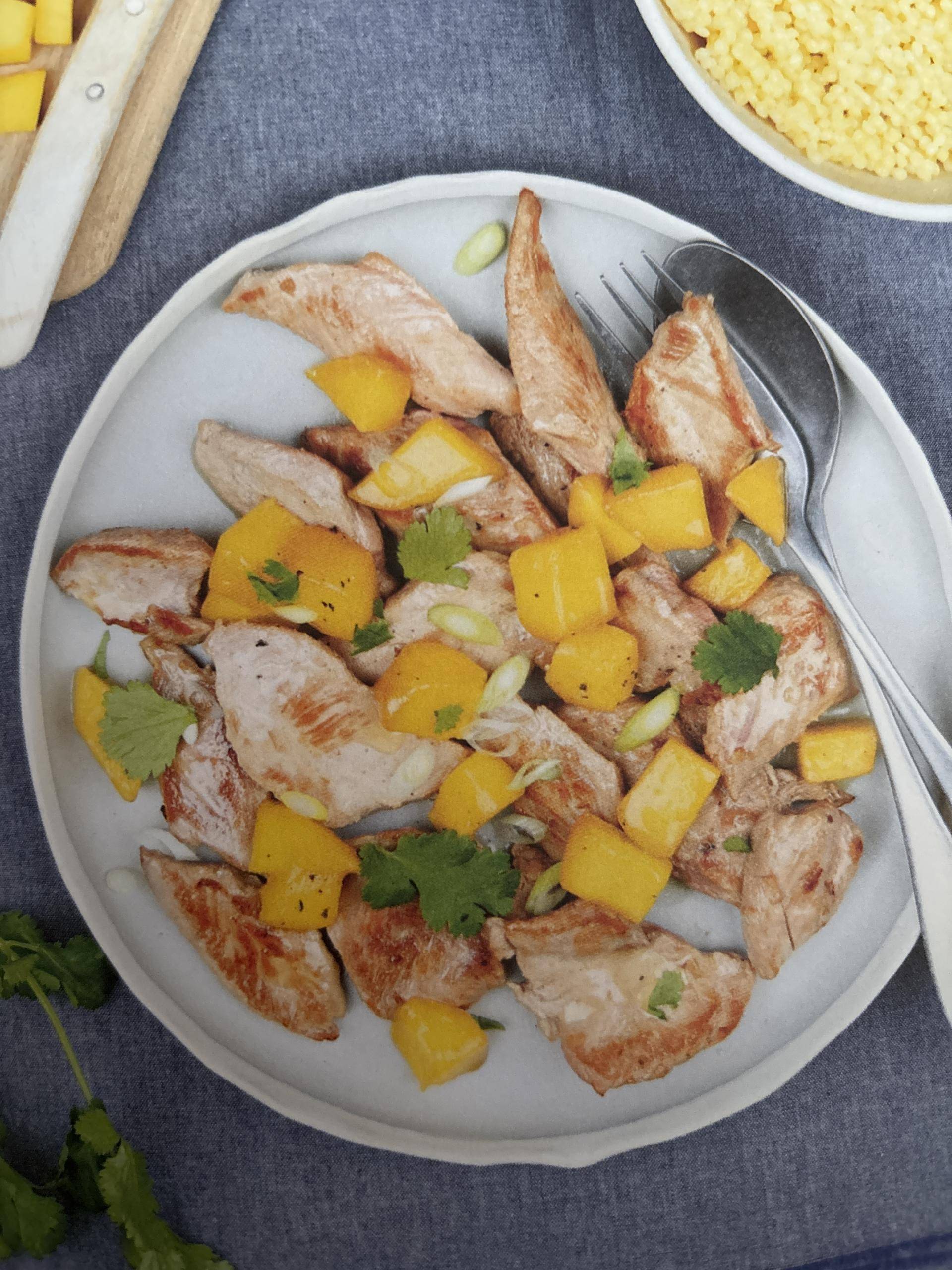 Aiguillettes de canard à la mangue - Recette Companion XL | Moulinex
