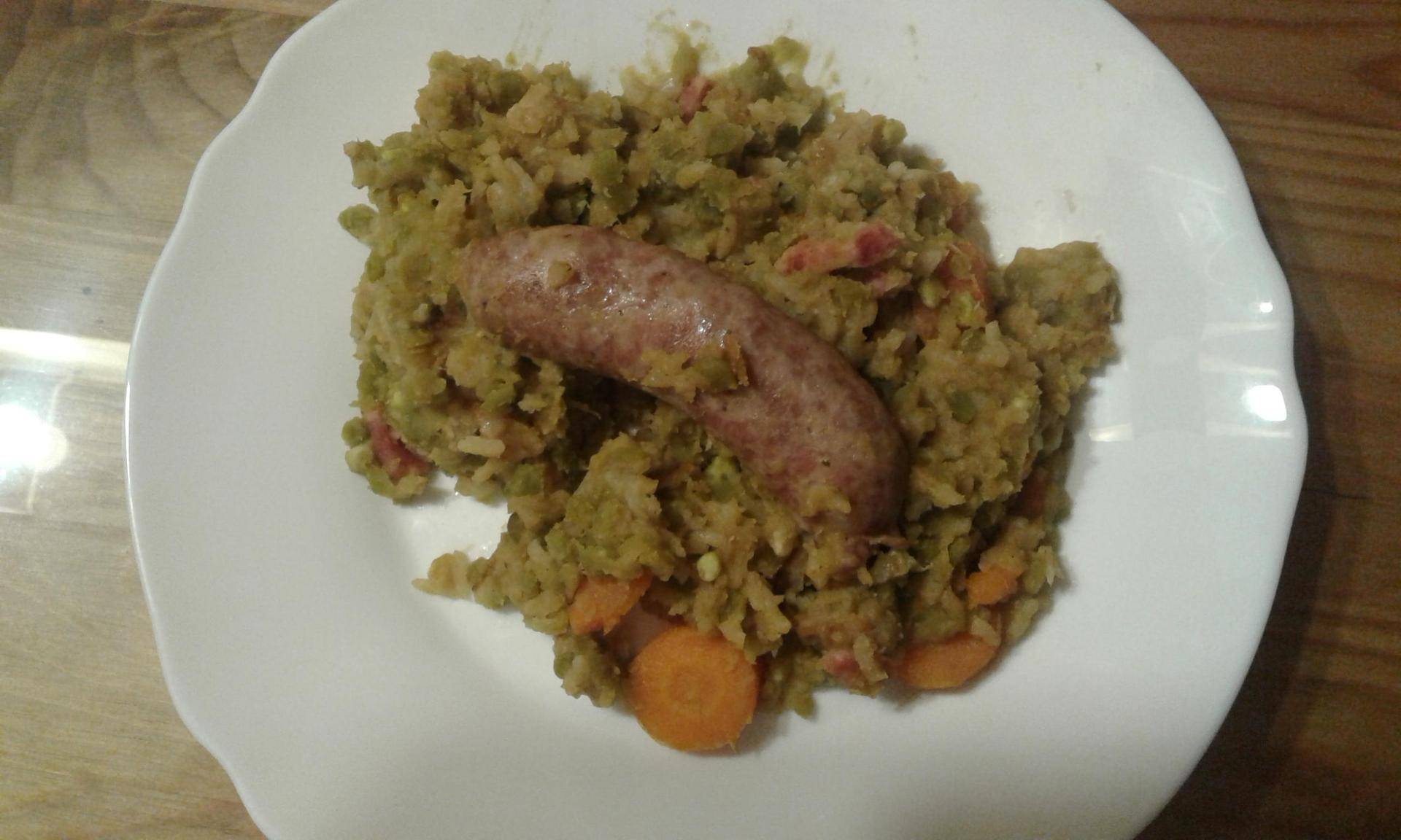 Pois cassé saucisses - Recepten Cookeo | Moulinex