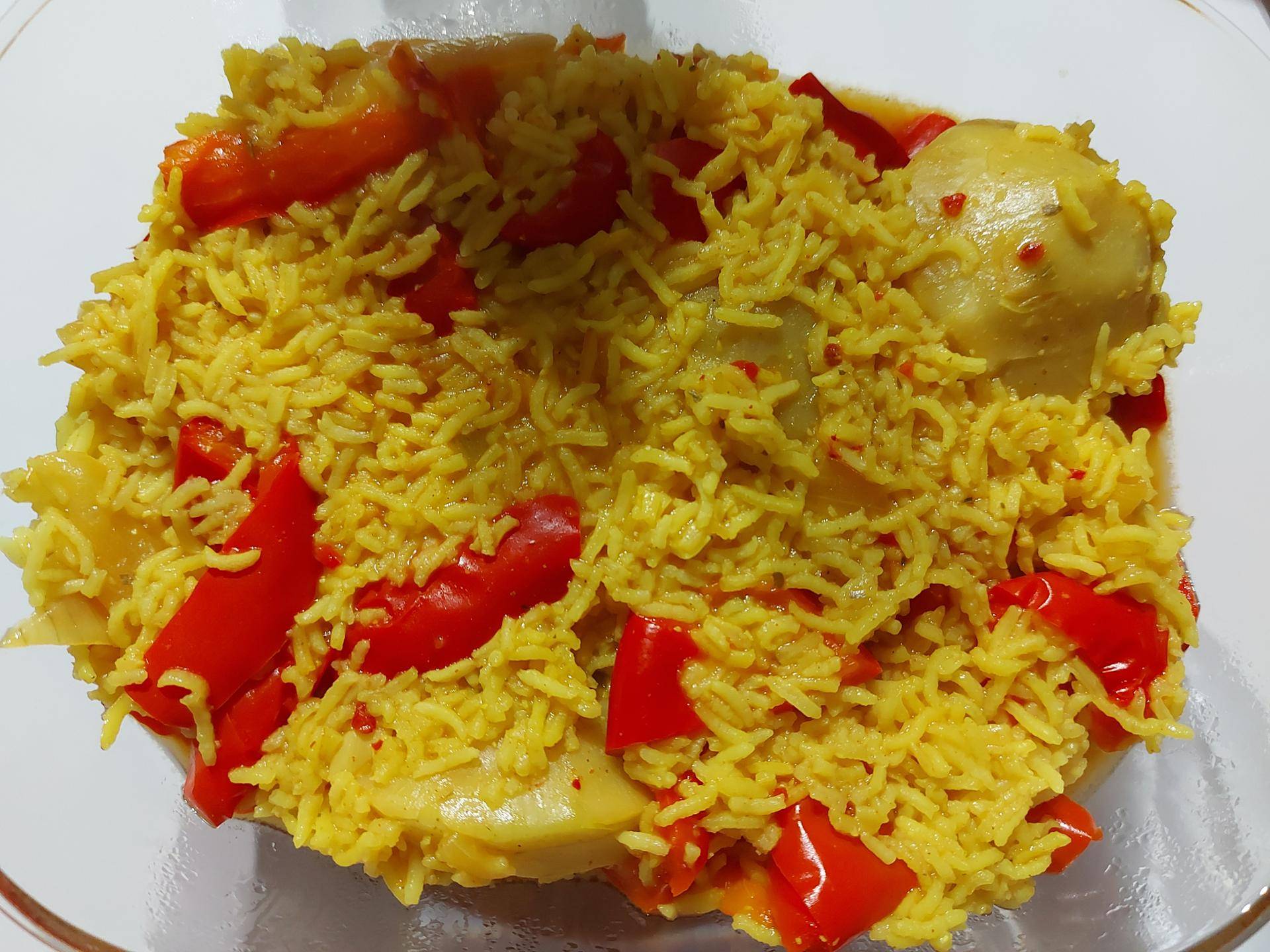 Riz basmati aux poivrons et artichauts - Recepten Cookeo | Moulinex