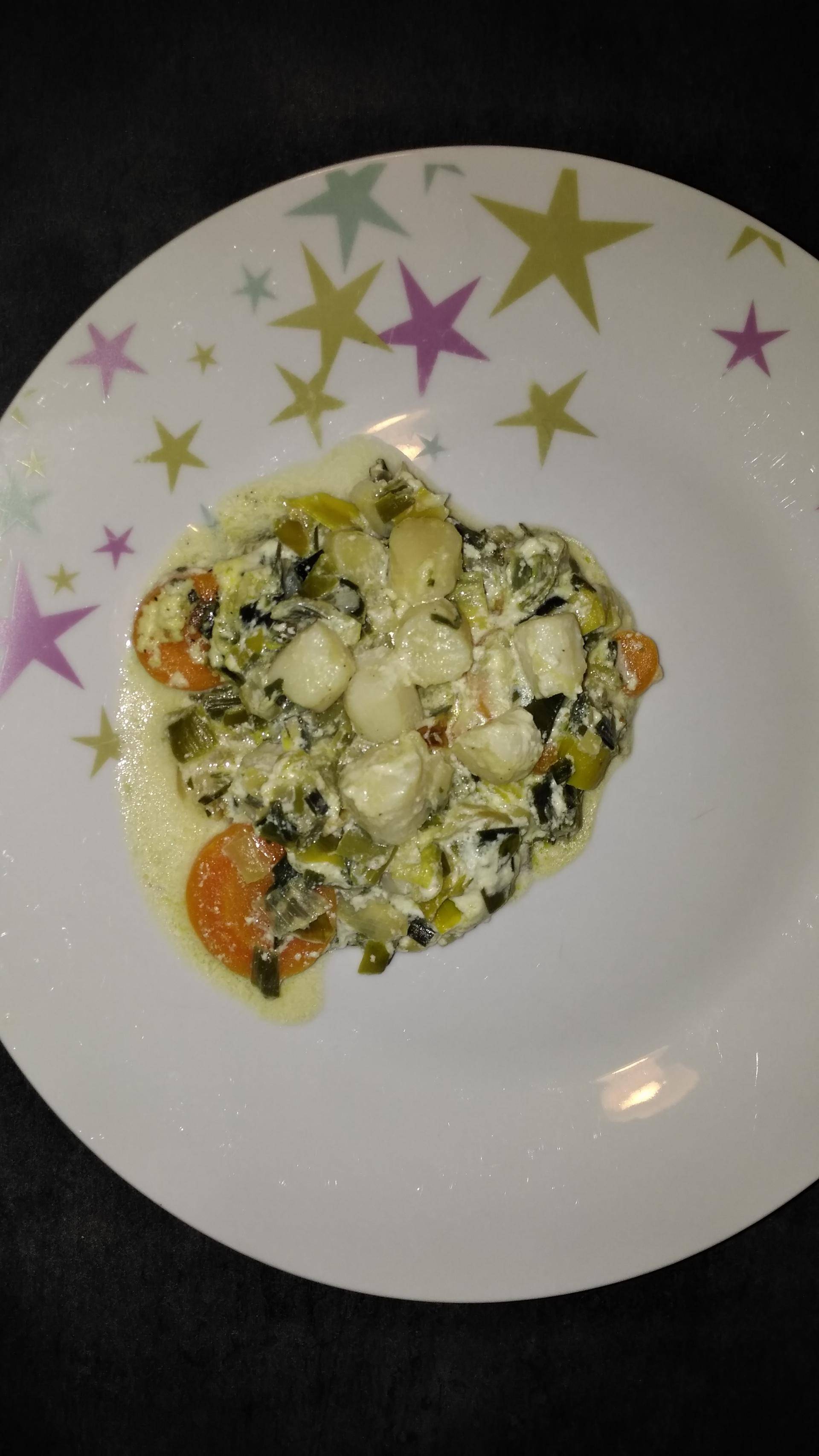 Saint Jacques poireaux - Recepten Cookeo | Moulinex