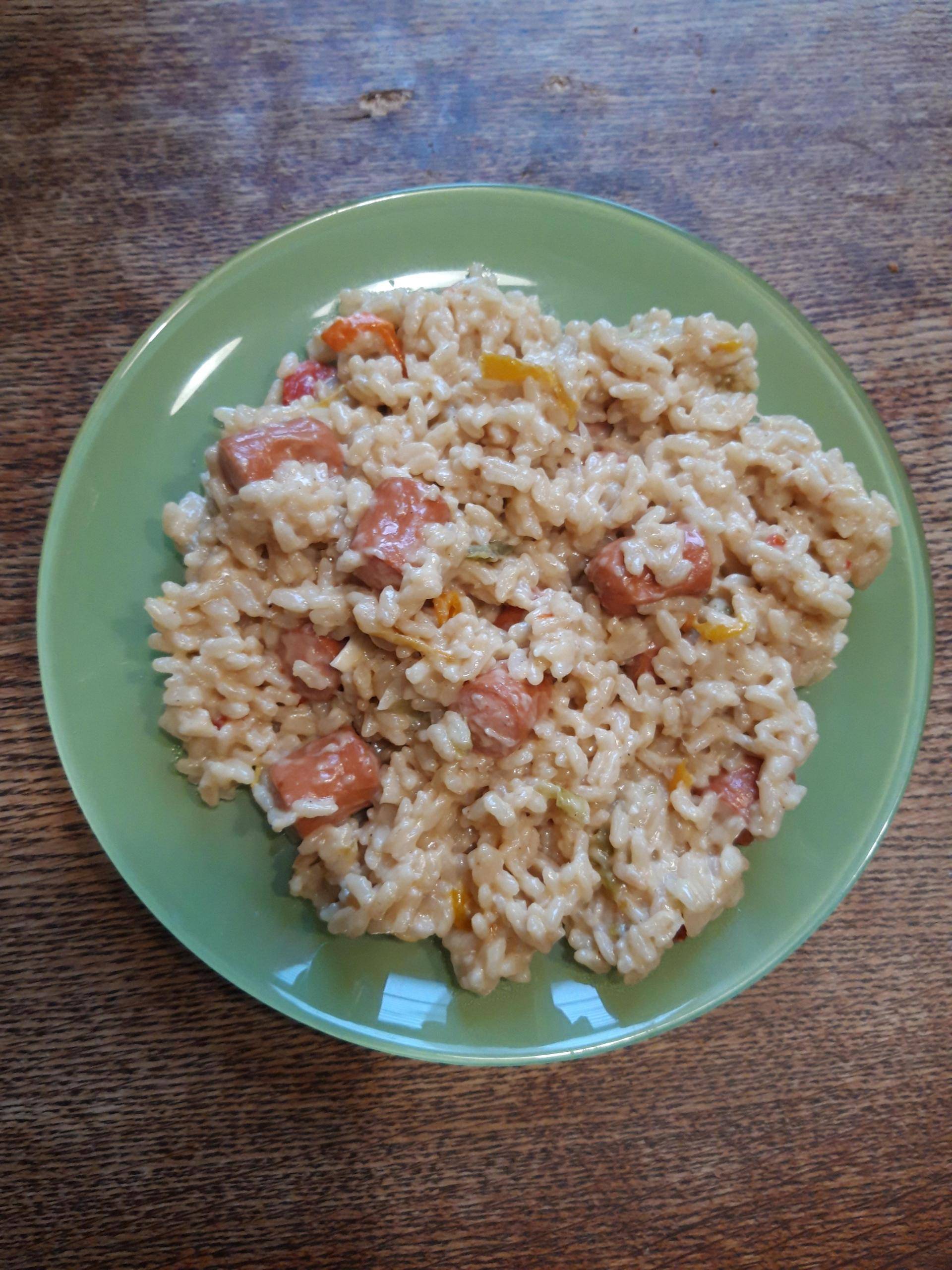 Risotto aux knackis - Recepten Cookeo | Moulinex