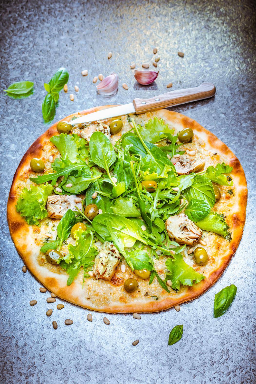 Vegetarische pizza - Recepten Kitchen Machines Touch/Touch + | Moulinex