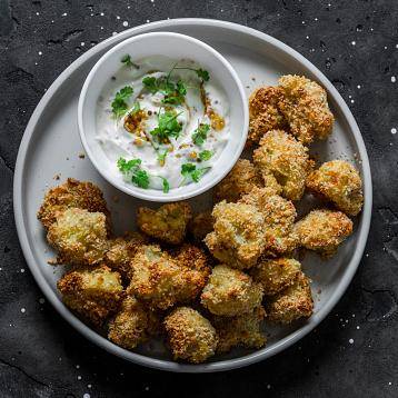 Chou-fleur pané au curry - Recette Cookeo | Moulinex