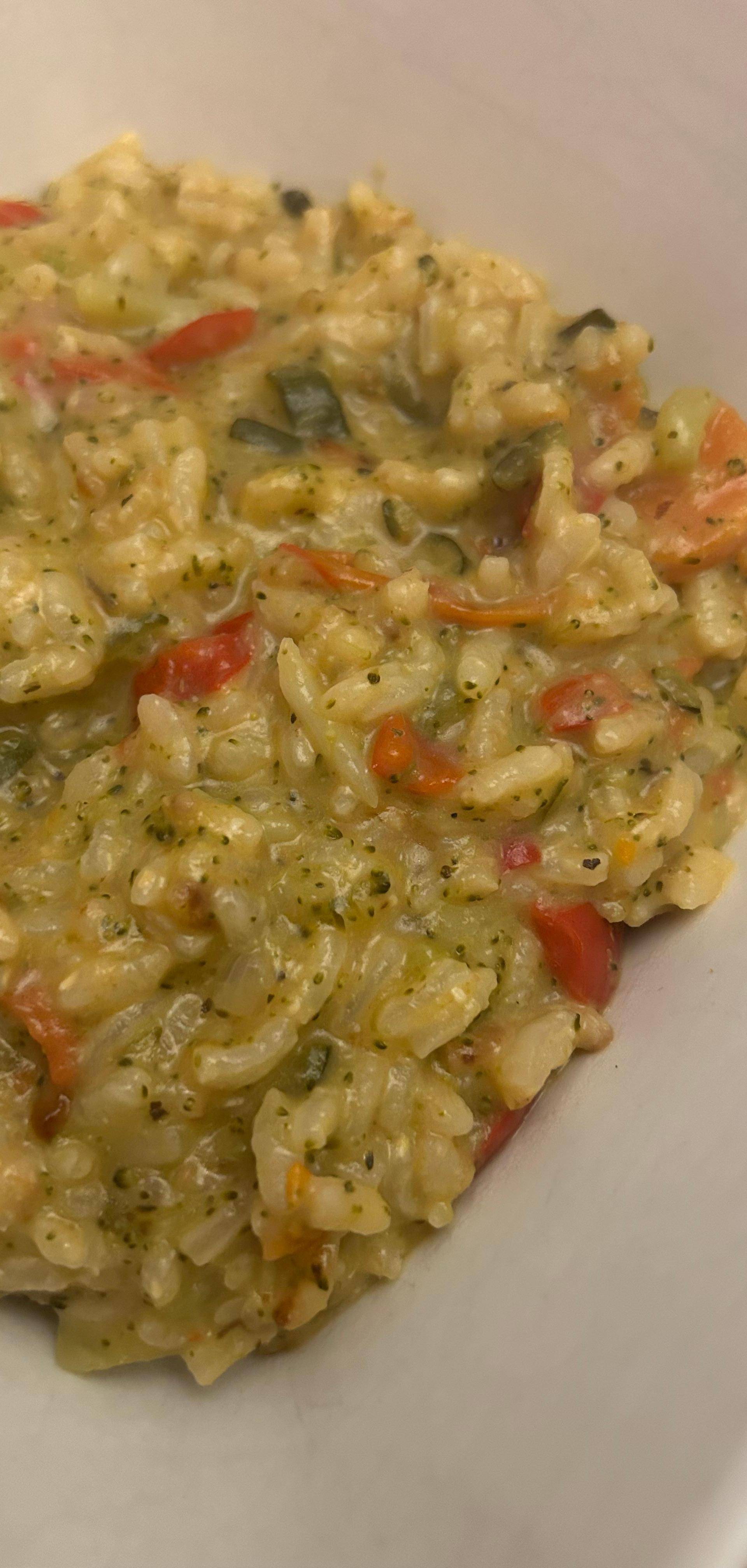 Risotto au légume et crème fines herbe - Recette Cookeo | Moulinex