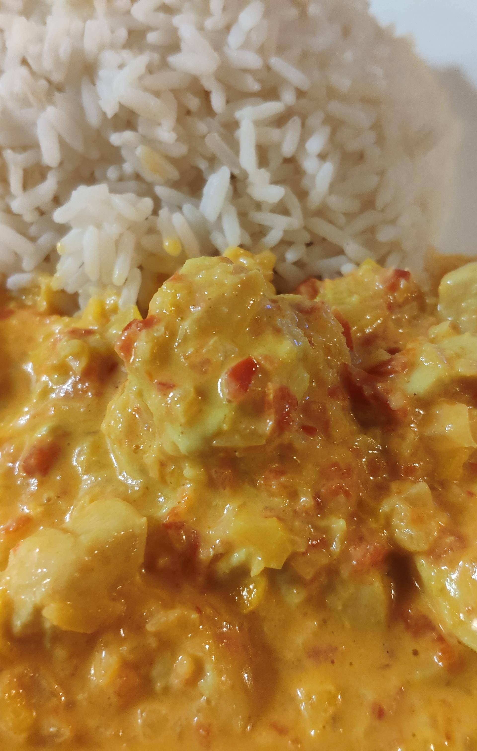 Poulet curry au lait de coco - Recette Companion Connect | Moulinex