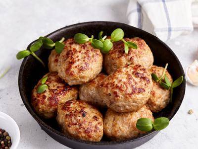 Boulettes de poulet - Recette Easy Fry Compact | Moulinex