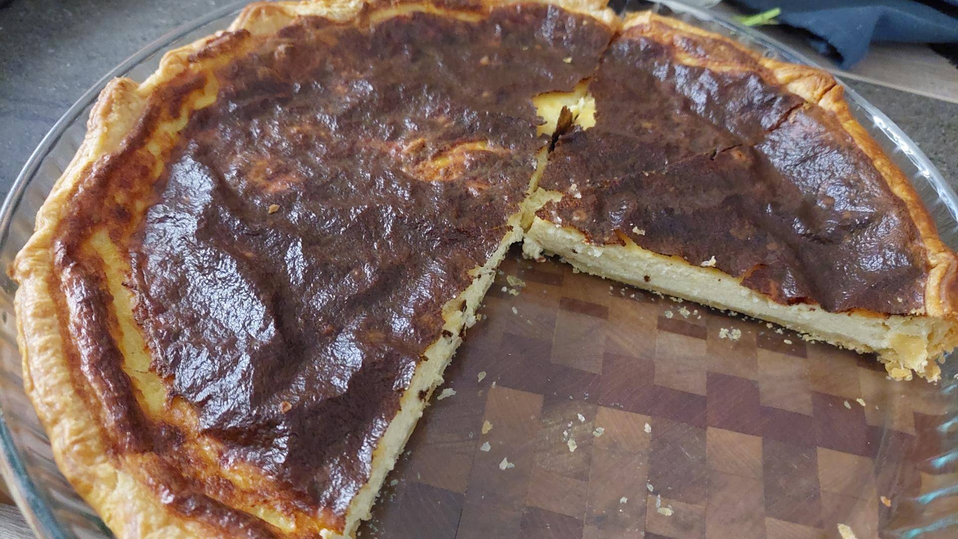 Tarte au munster et chorizo - Recette Companion Connect XL | Moulinex