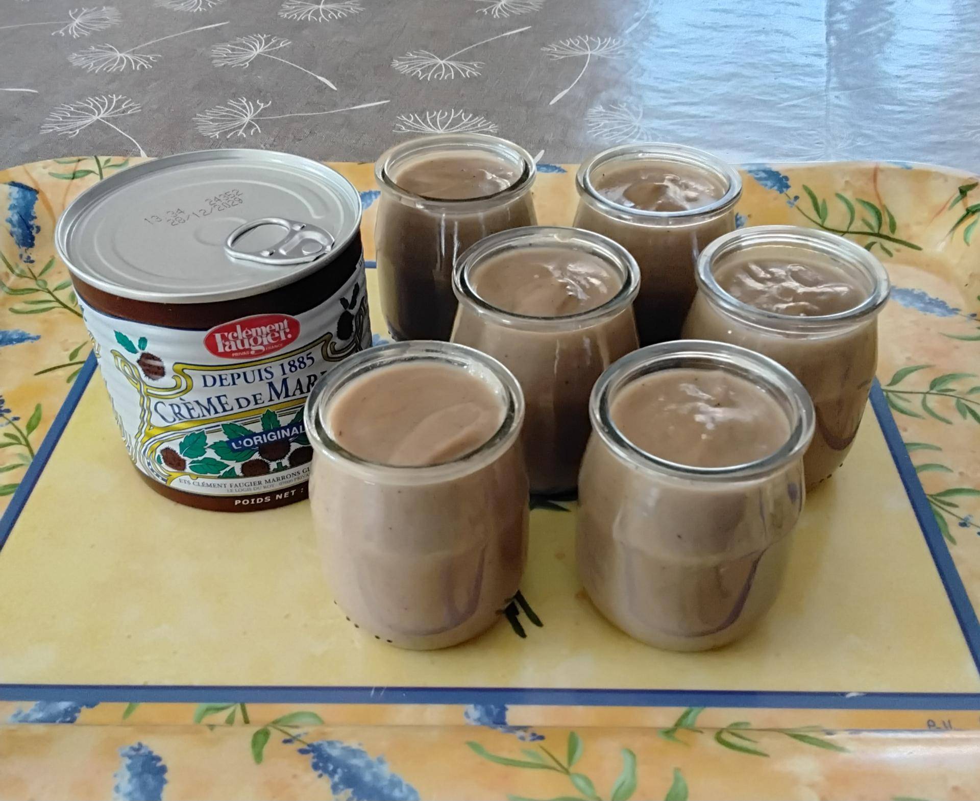 Crème dessert à la crème de marrons - Recepten Companion Connect XL | Moulinex