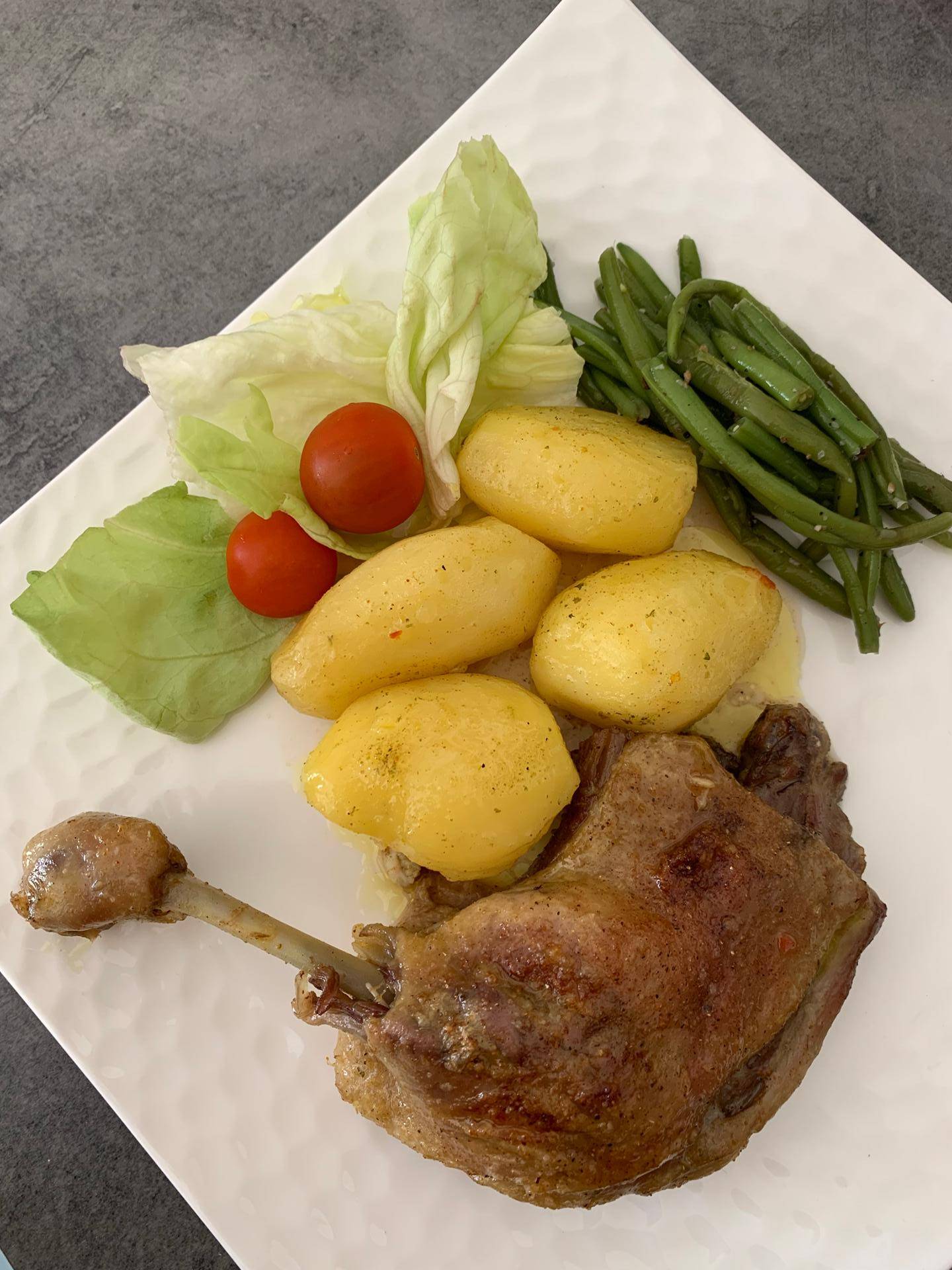 Cuisses de canard confites aux épices pomme de terre - Recepten Cookeo | Moulinex