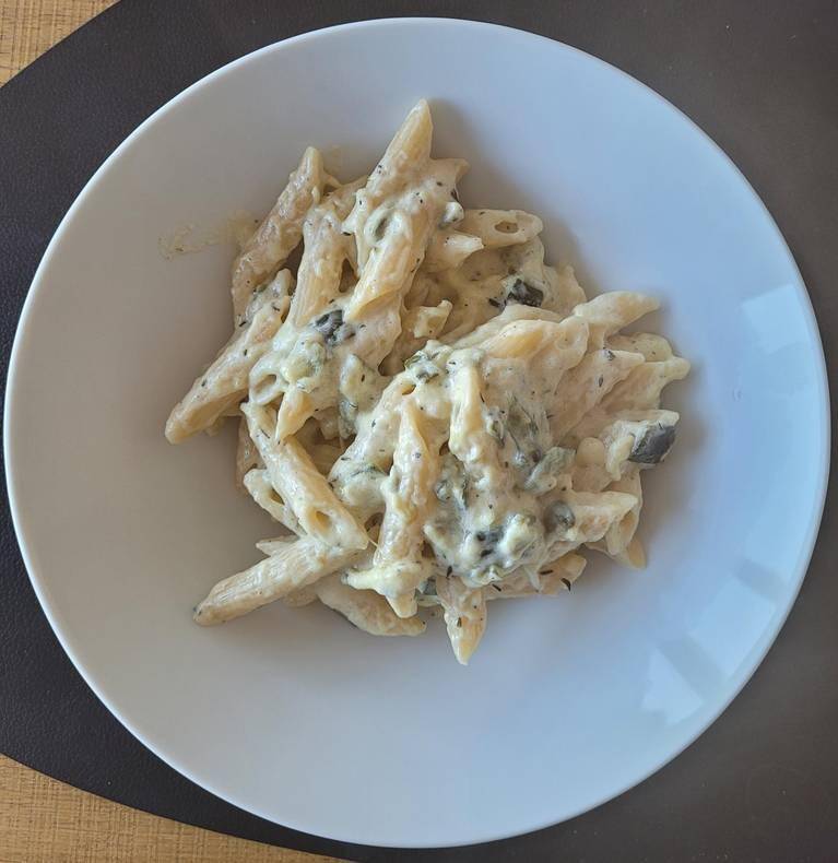 Farfalle crème de courgettes - Recette Companion | Moulinex