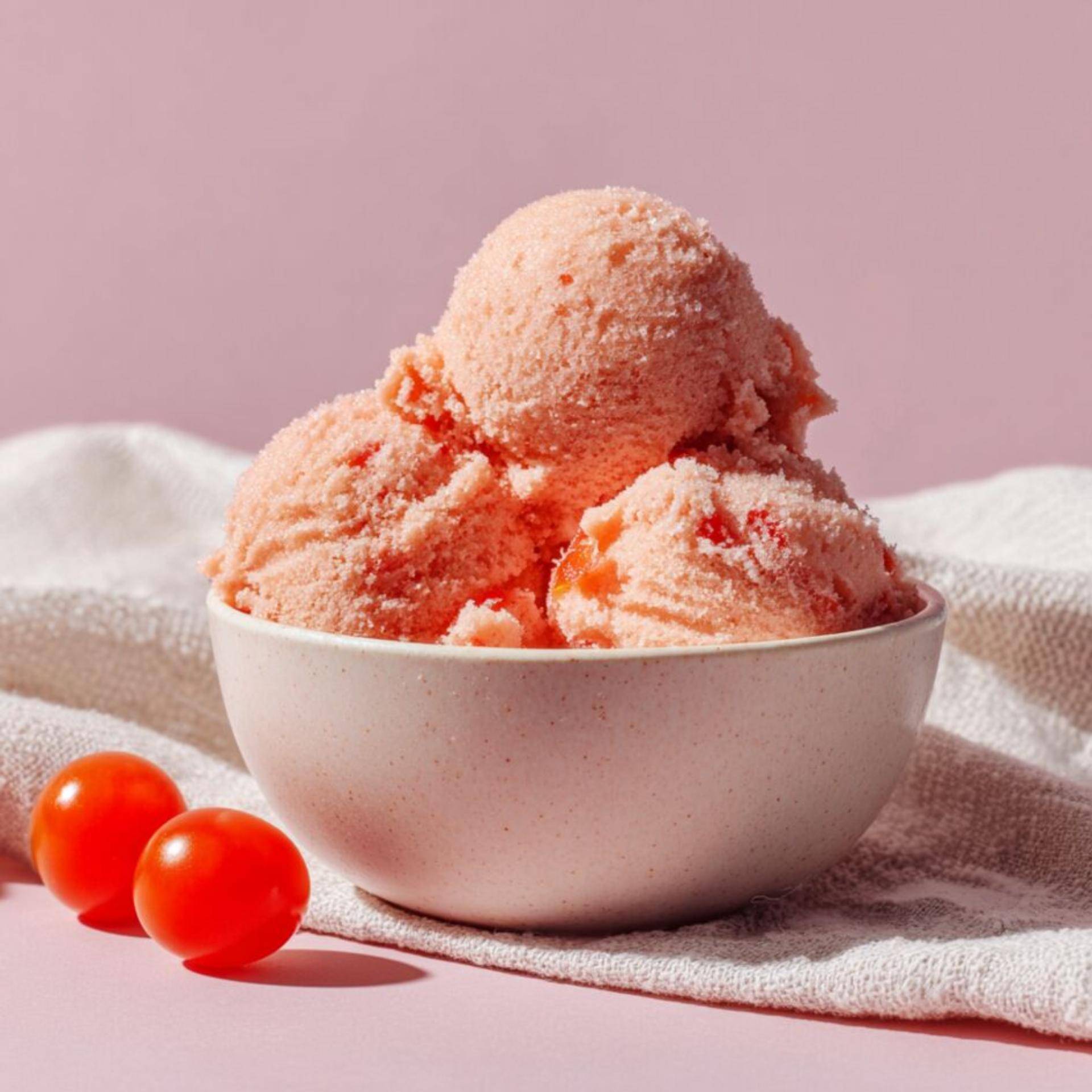 Sorbet tomates cerises - Recette Dolci | Moulinex
