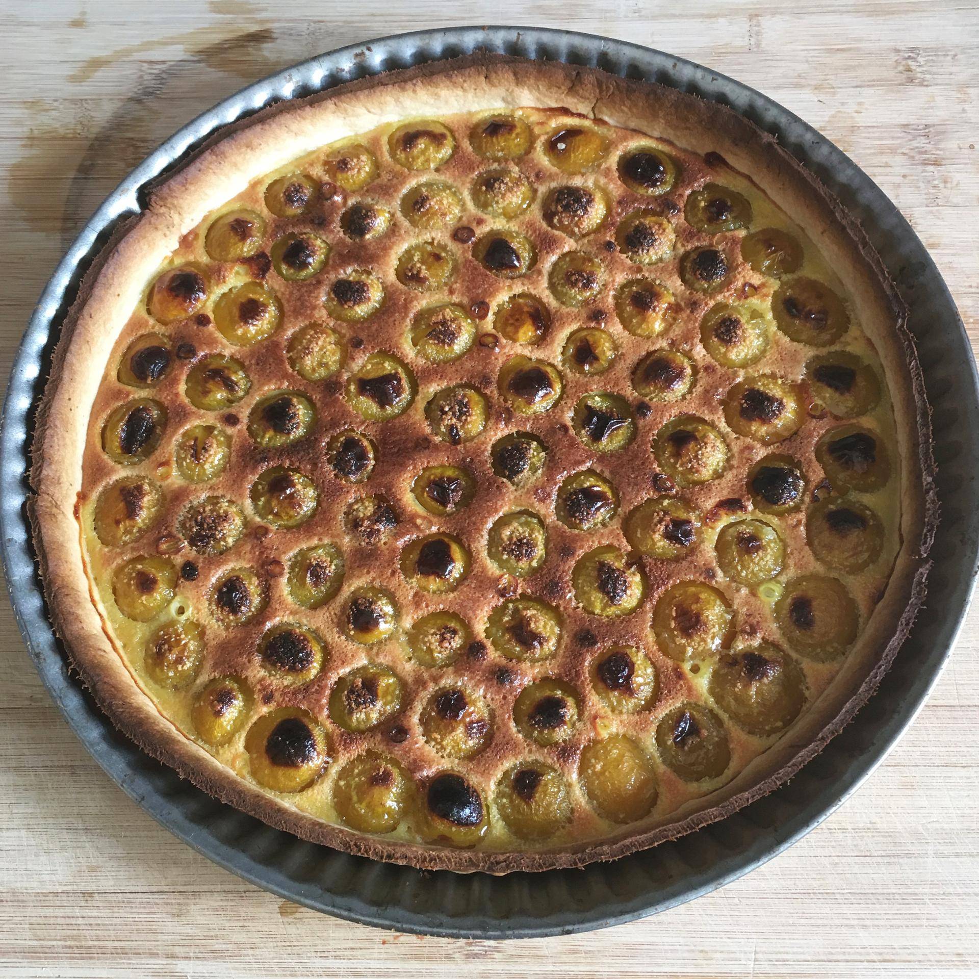 Tarte amandine aux prunes - Recepten Companion XL | Moulinex