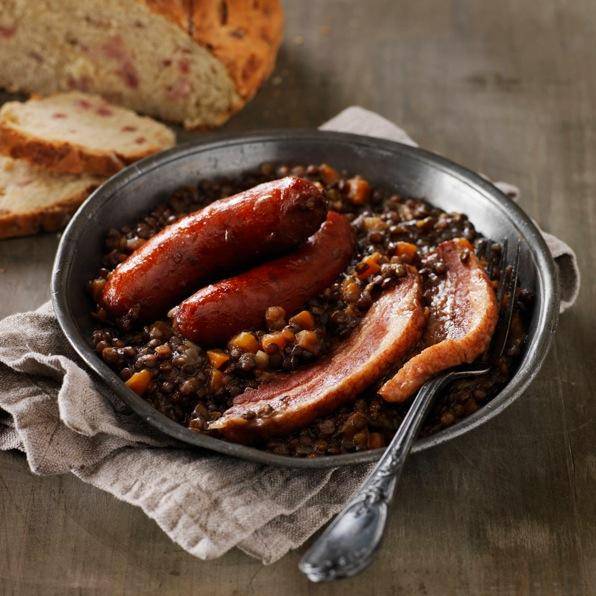 Petit salé aux lentilles - Recette Companion | Moulinex