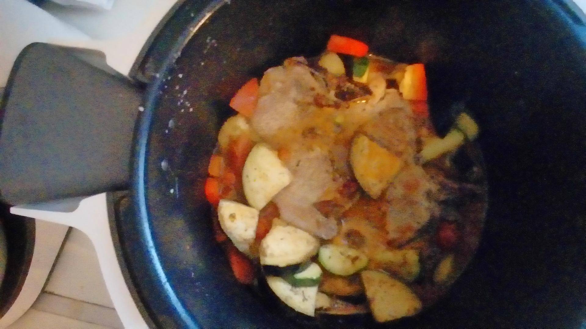 Ratatouille cotes de porc - Recepten Cookeo | Moulinex