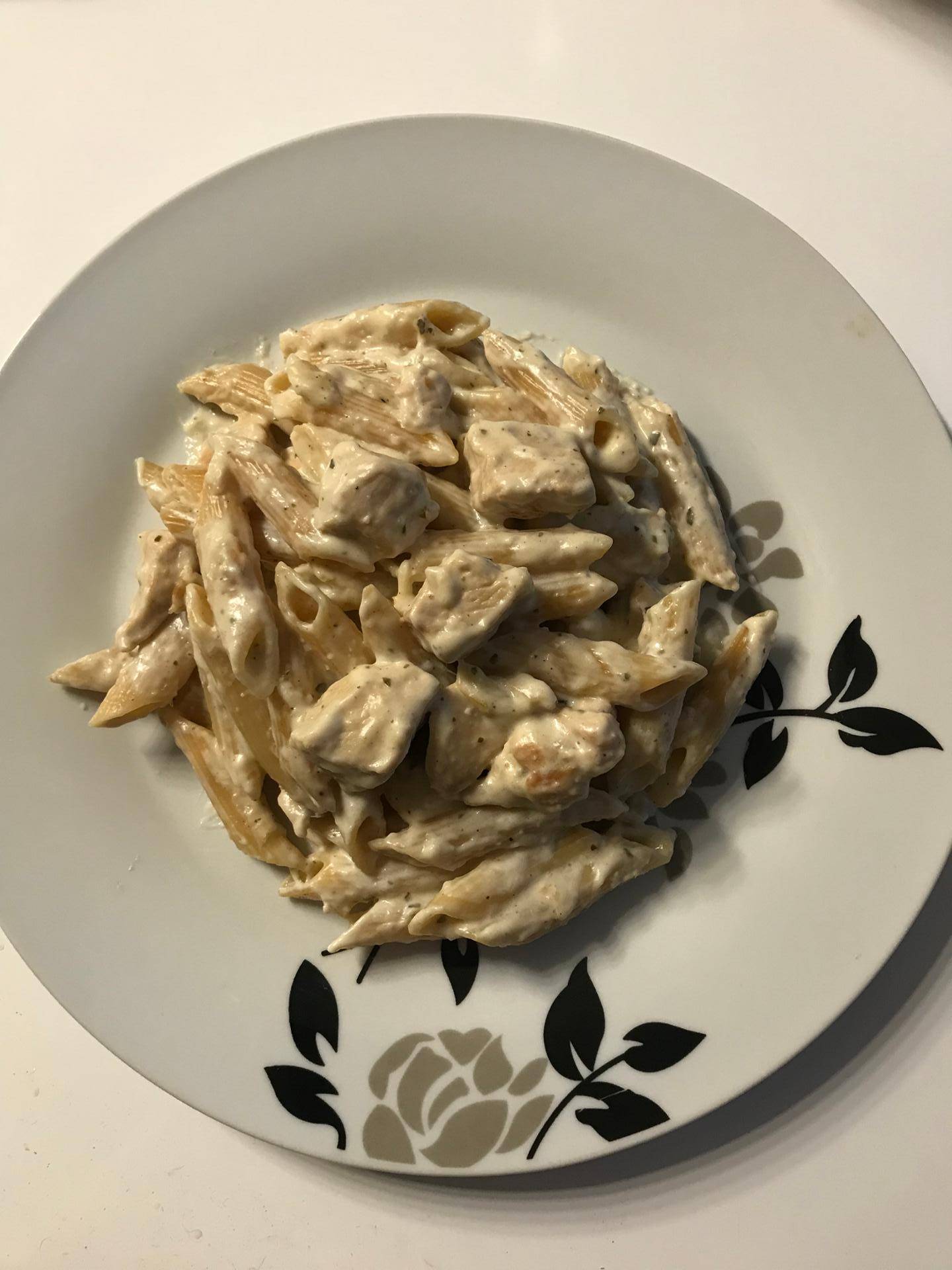 Pennes au poulet sauce boursin - Recepten Cookeo | Moulinex