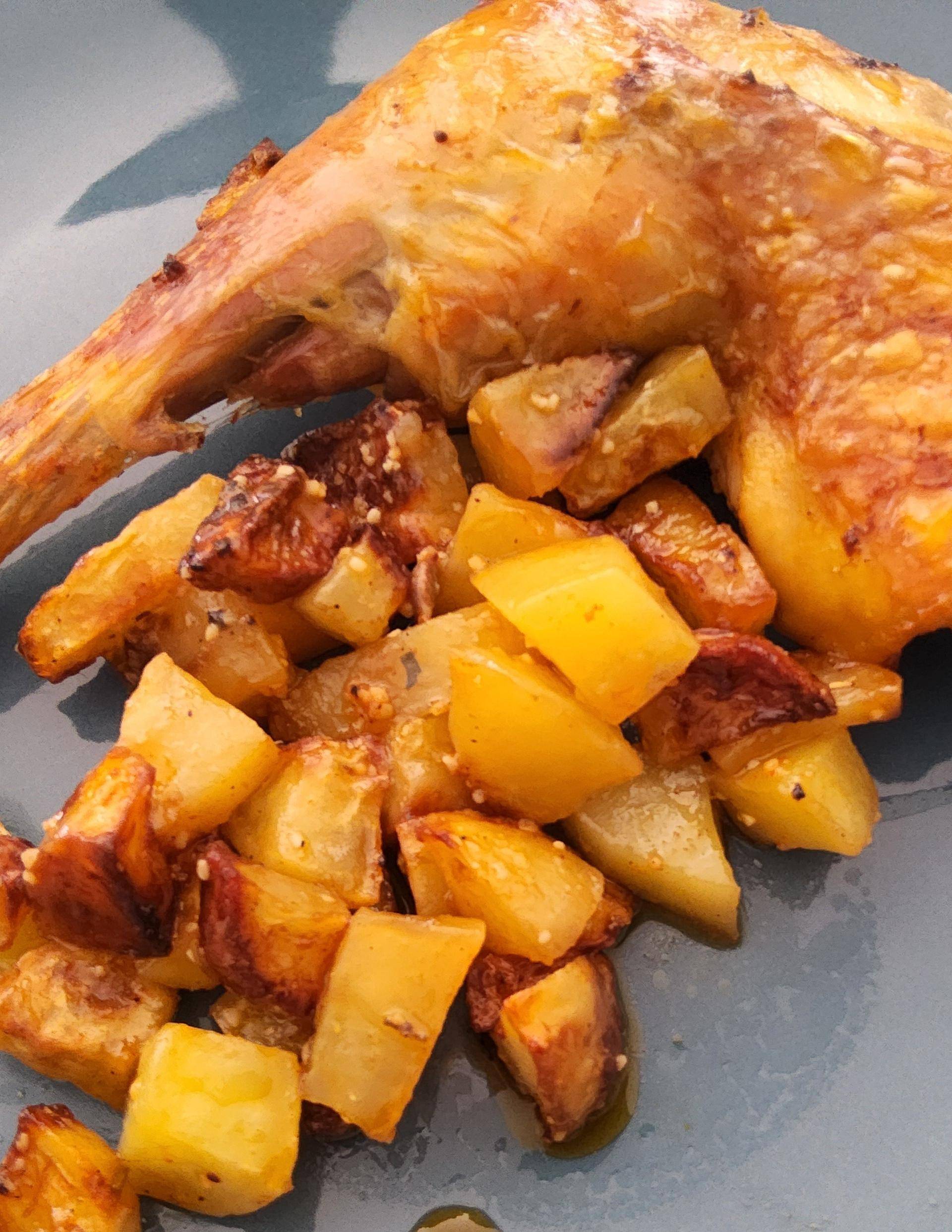 CUISSES DE POULET POMMES DE TERRE À L'EXTRA CRISP - Recette Cookeo V3 | Moulinex