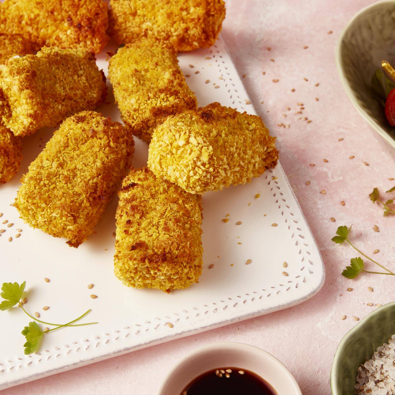 Nuggets de tofu - Recepten Easy Fry Compact | Moulinex