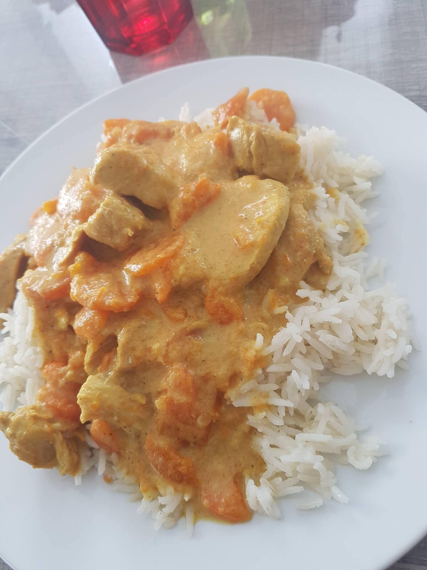 Poulet carottes sauce curry - Recepten Cookeo | Moulinex