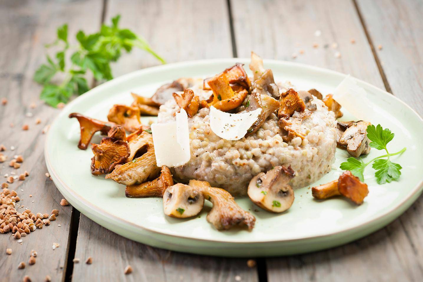 Risotto sarrasin & Champignons - Recette Cookeo | Moulinex