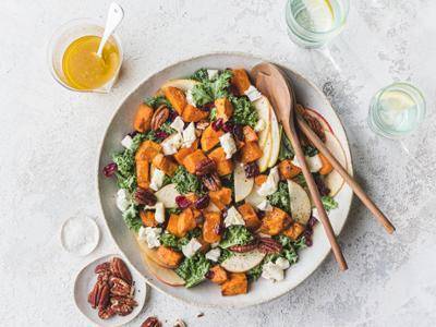 Salade de patate douce - Recette Easy Fry Max | Moulinex