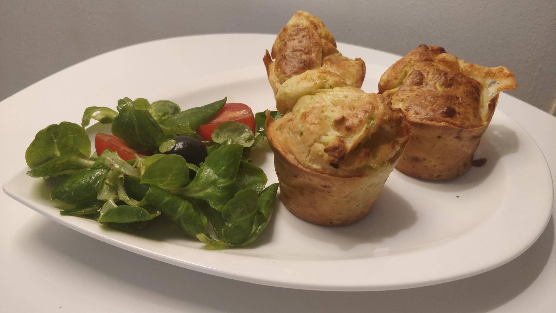 Muffins chèvre courgette - Recette Companion XL | Moulinex