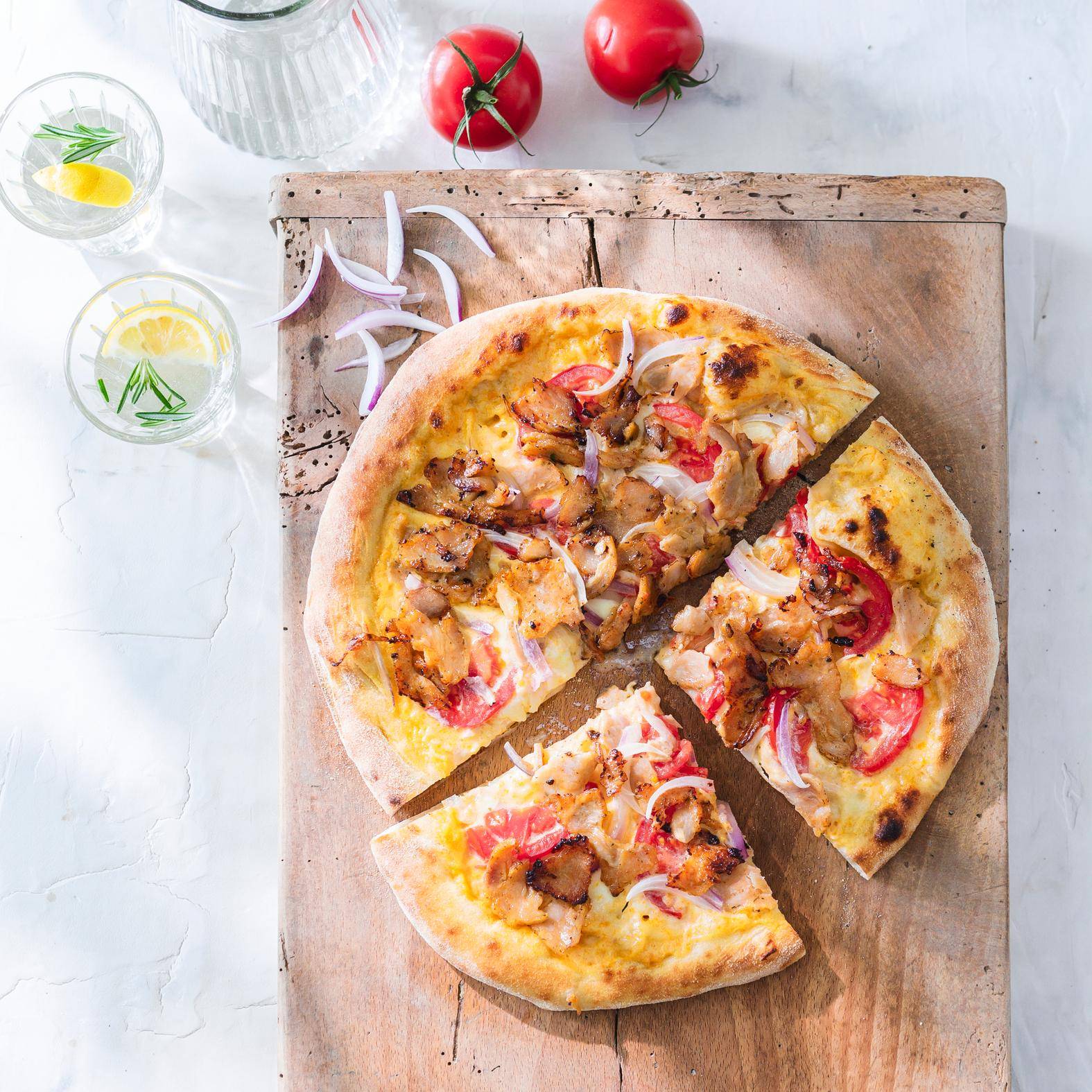 Pizza kebab - Recepten Easy Fry XL Surface | Moulinex