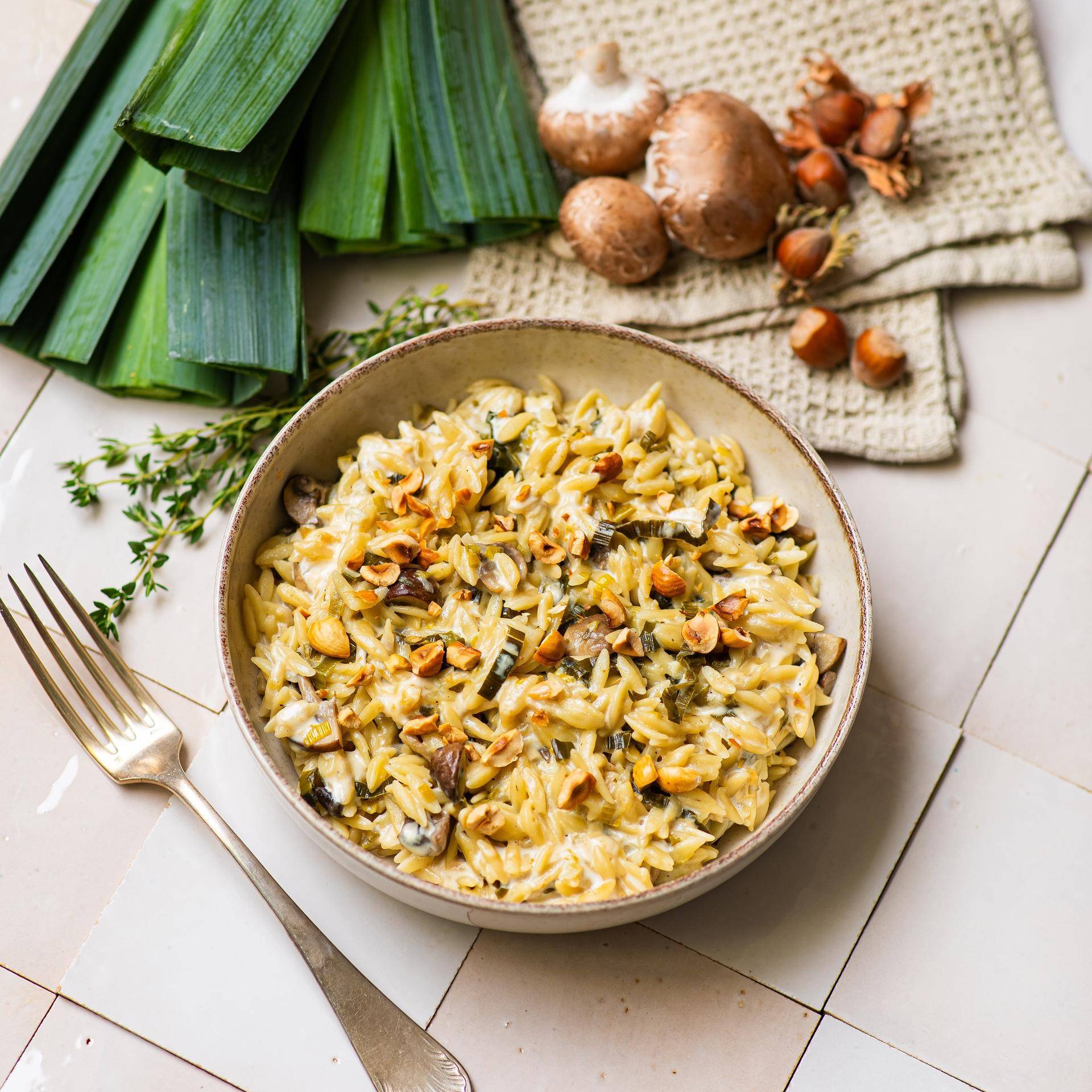 Orzotto champignons, poireau - Recette Cookeo V3 Mini | Moulinex