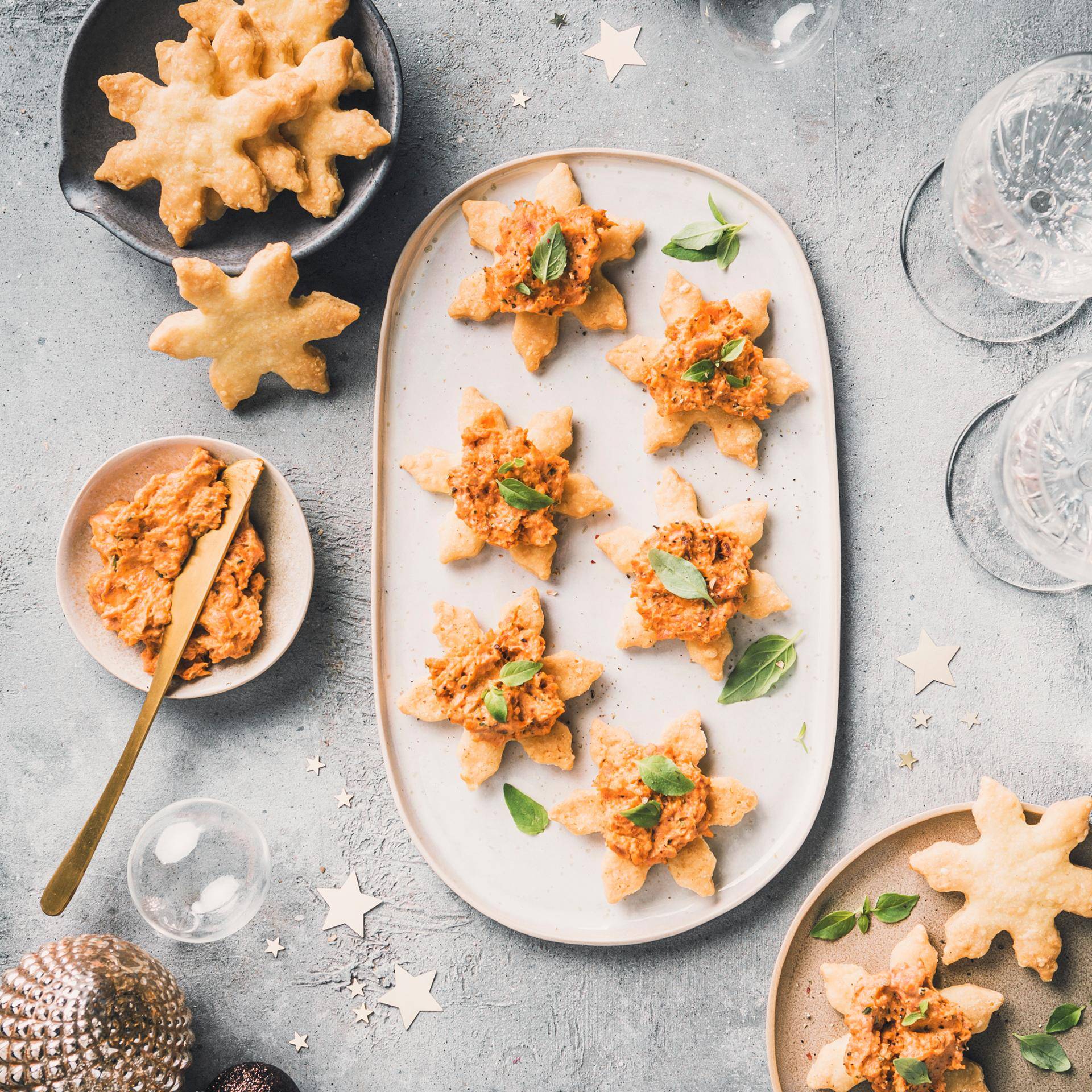 Sablés et tartinade de chorizo - Recette Companion | Moulinex
