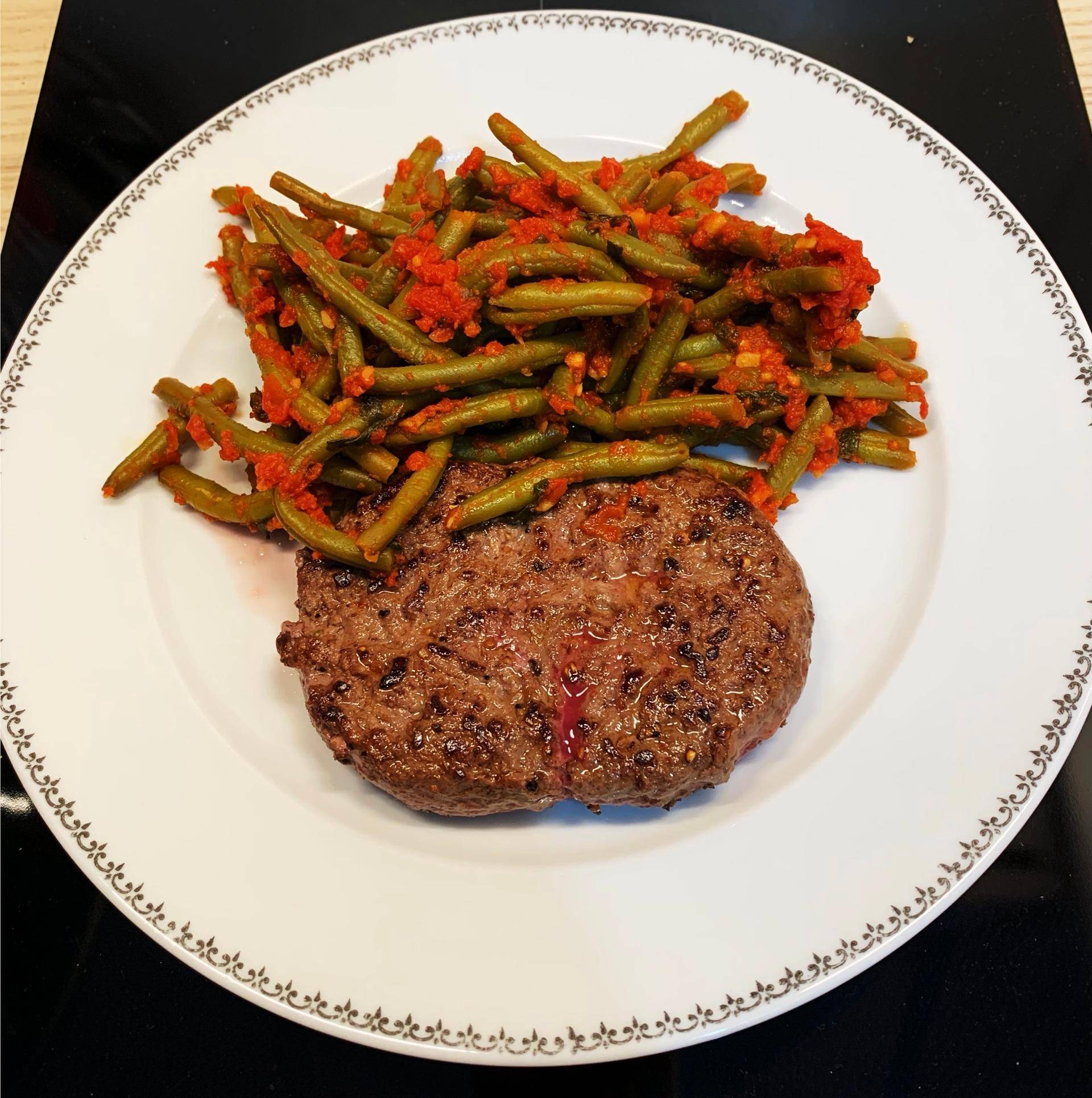 Poêlée d’Haricots Vert à la Tomate - Recette Cookeo V3 | Moulinex