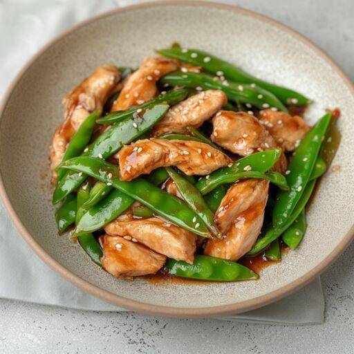 Poulet au soja et pois mange-tout - Recette Cookeo | Moulinex