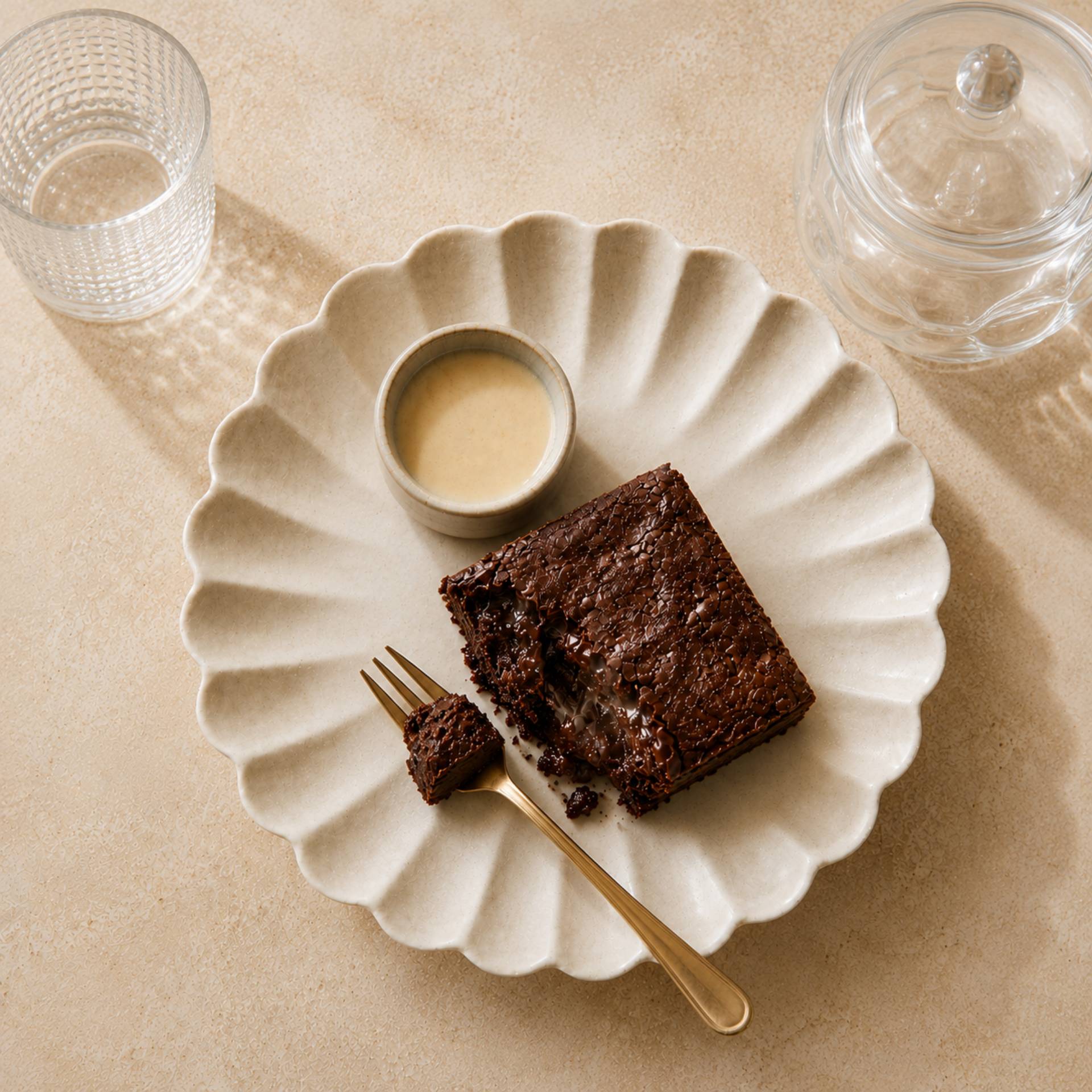 Brownie fondant - Recette Crisp&Go 4P | Moulinex