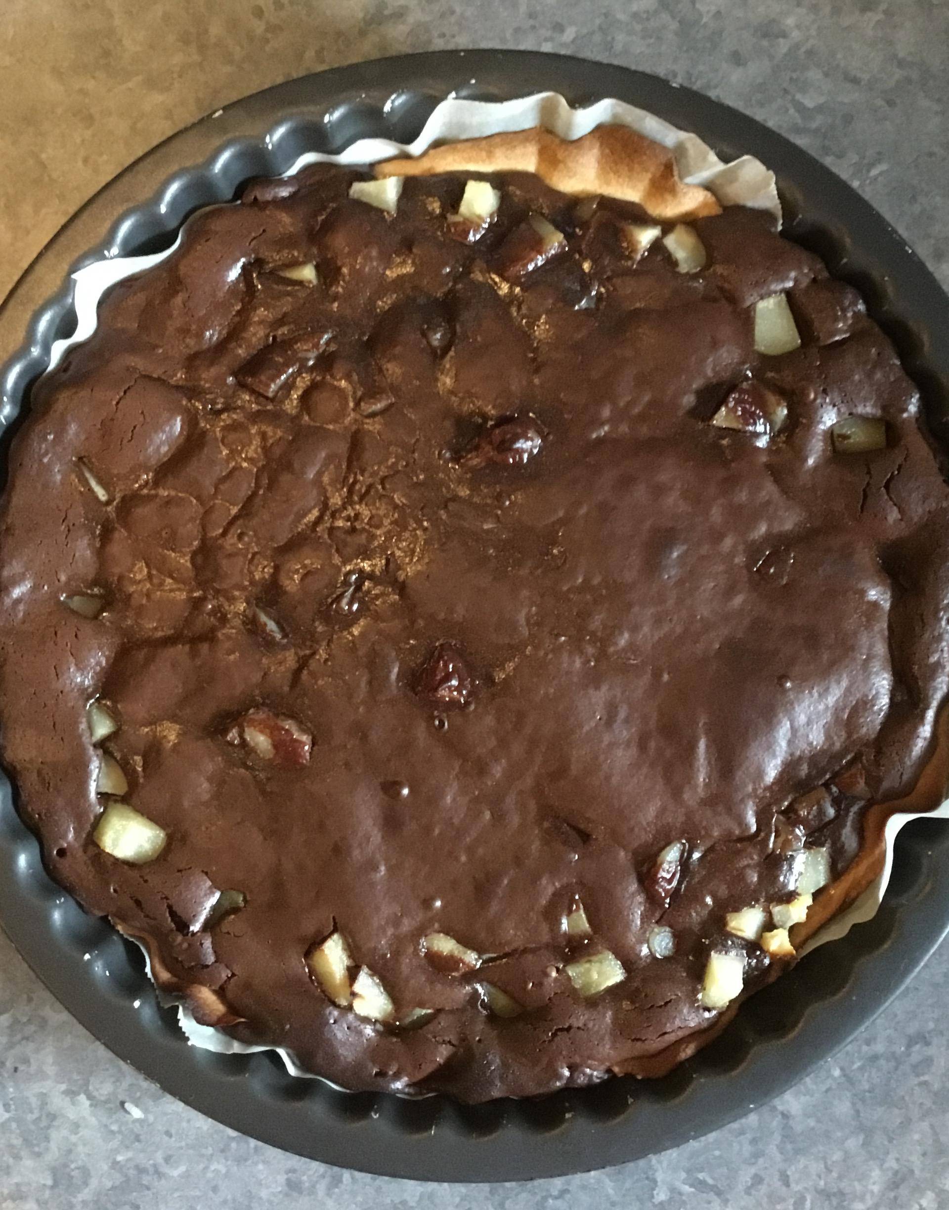 Tarte poires chocolat maison - Recette Companion Connect XL | Moulinex