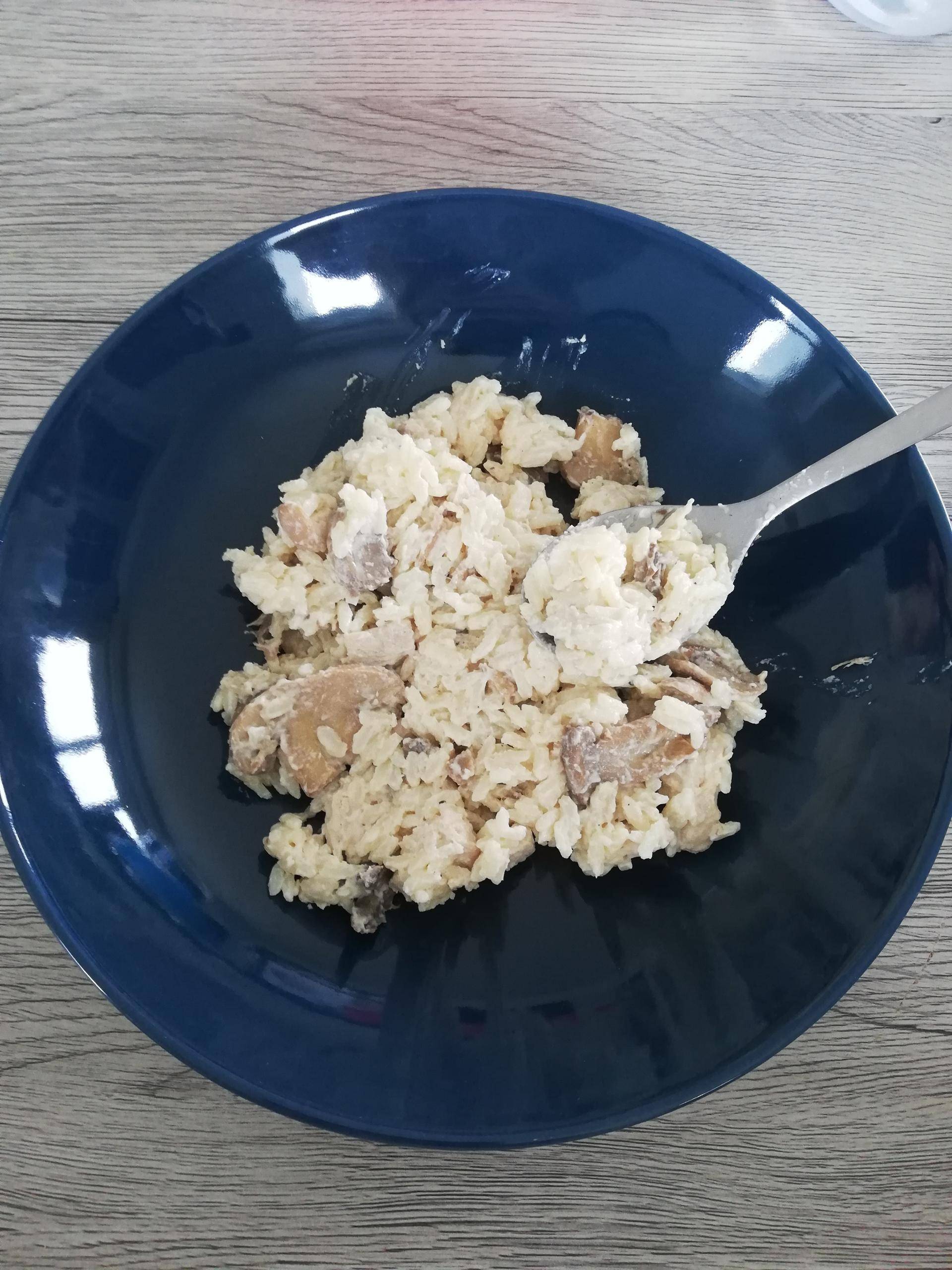 Riz au blanc dinde et ses champignons - Recepten Cookeo | Moulinex