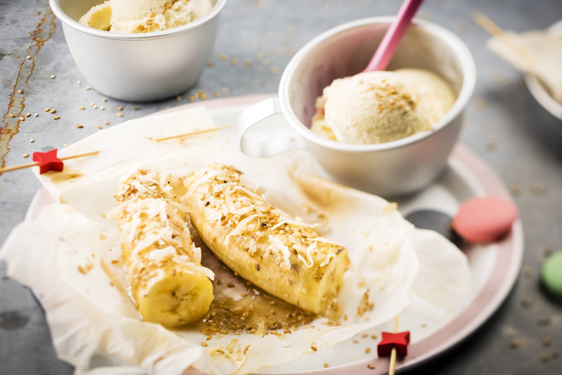 Papillotes banane et sésame - Recette Cookeo | Moulinex