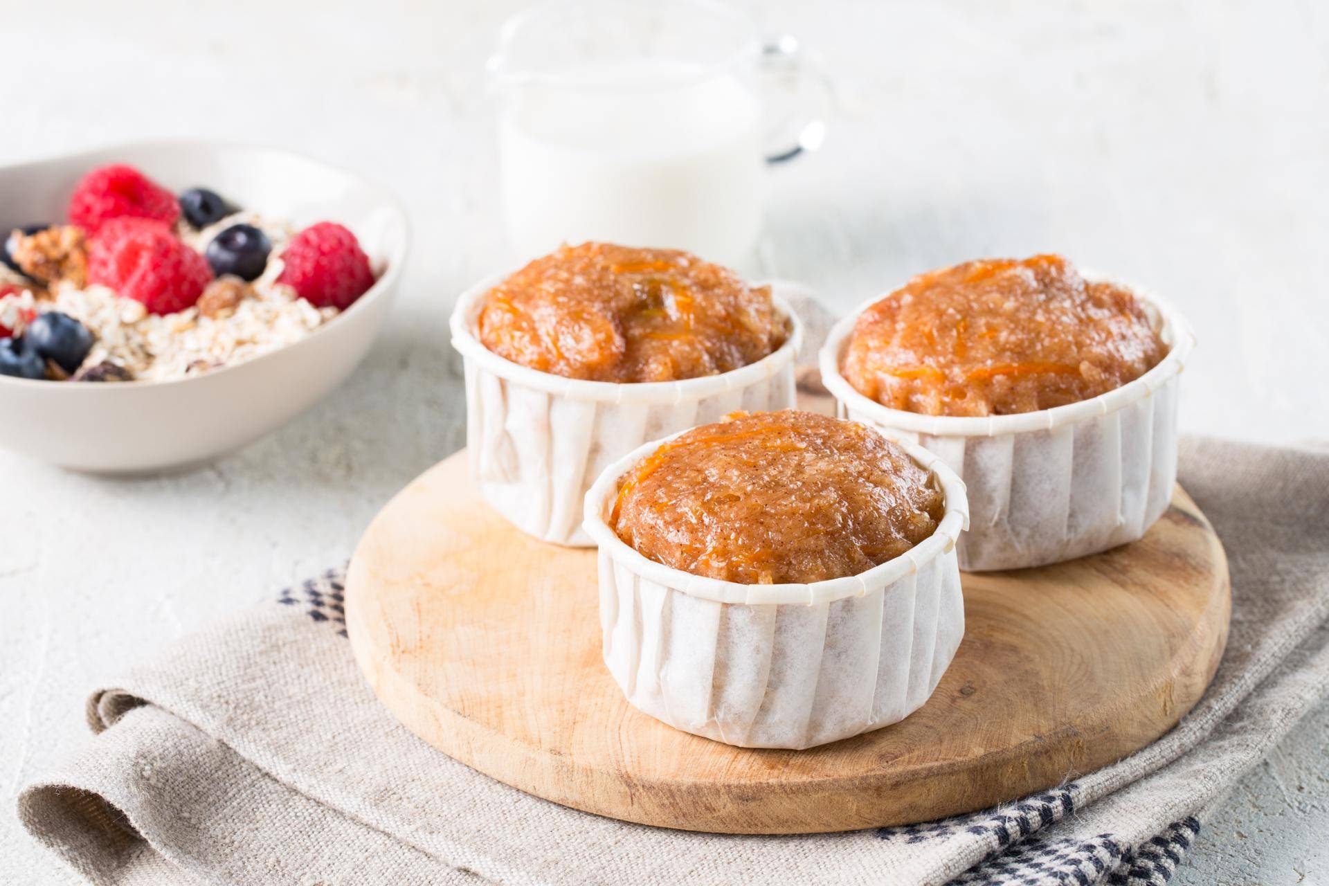 Carrot muffins - Recette Cookeo | Moulinex