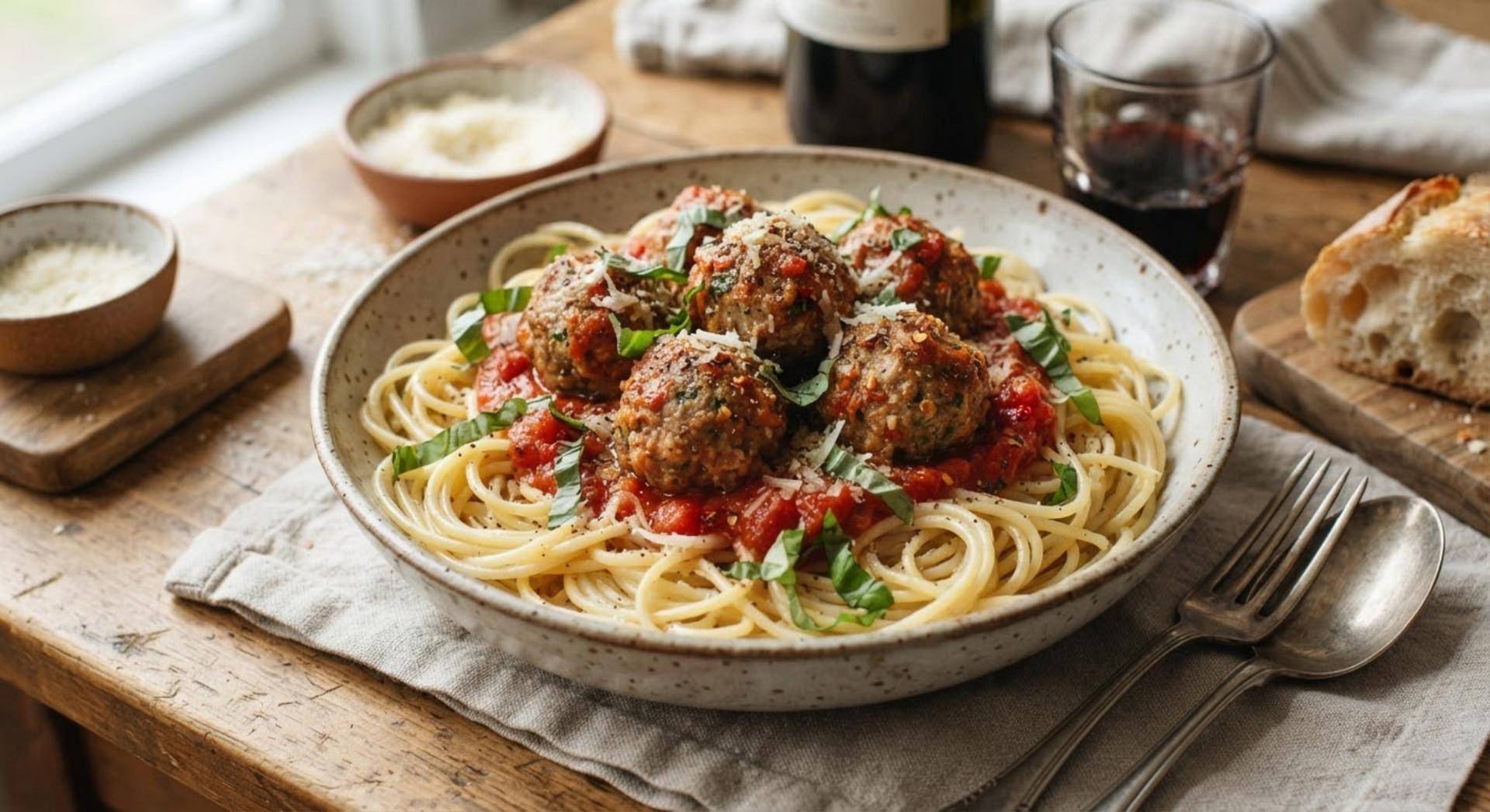 Boulettes de porc à la sauce tomate et basilic - Recette Cookeo Infinity Autostir | Moulinex