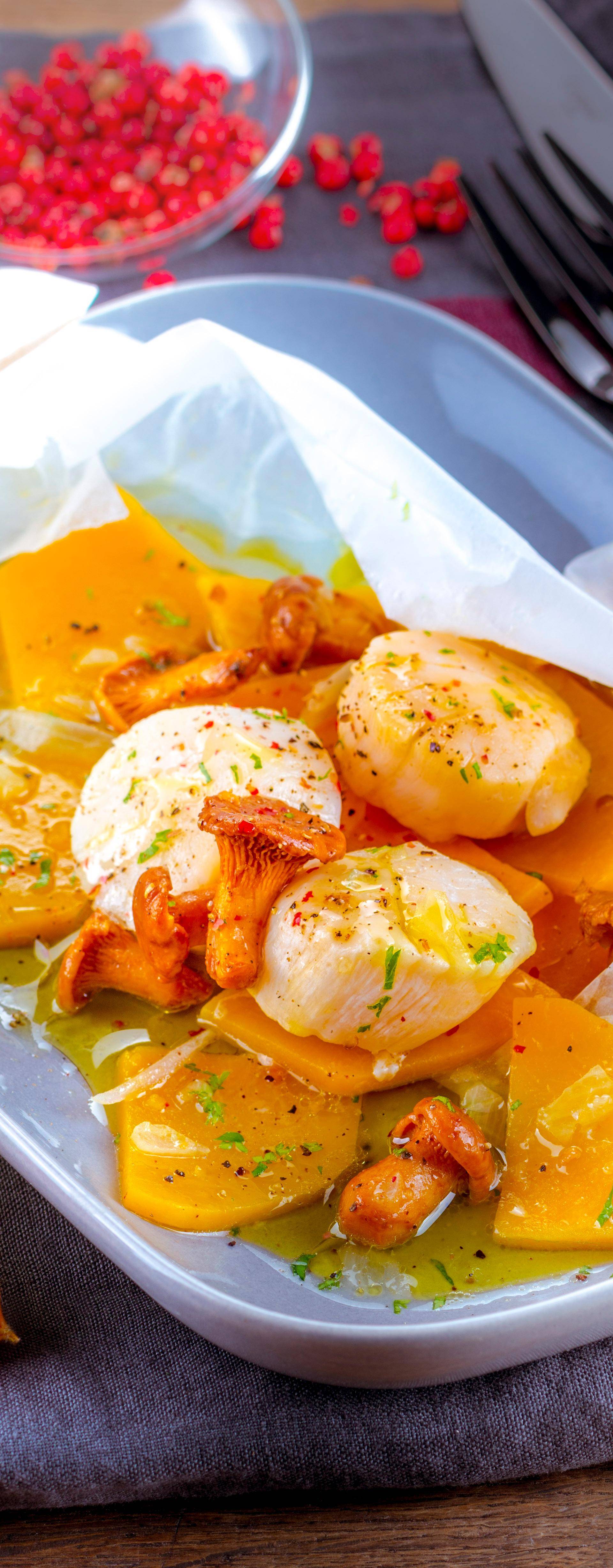 Papillotes de lieu noir aux artichauts - Recette Cookeo | Moulinex