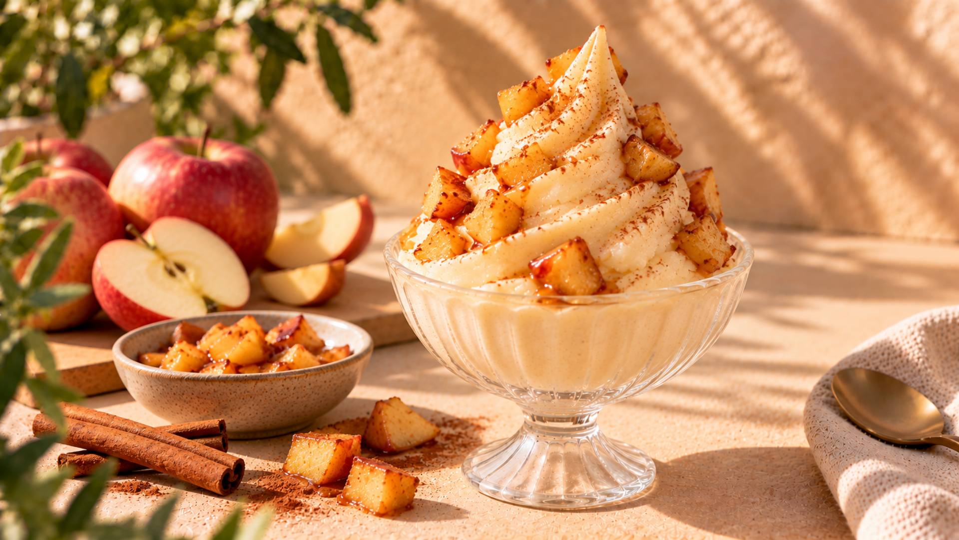Compote de pommes glacée - Recette Freezi | Moulinex