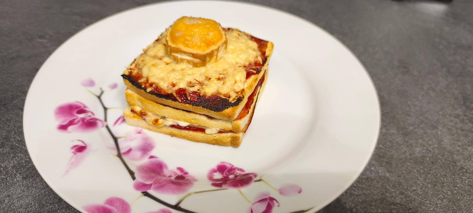 Pizza au pain de mie - Recette EASY FRY & GRILL 2 in 1 XXL | Moulinex